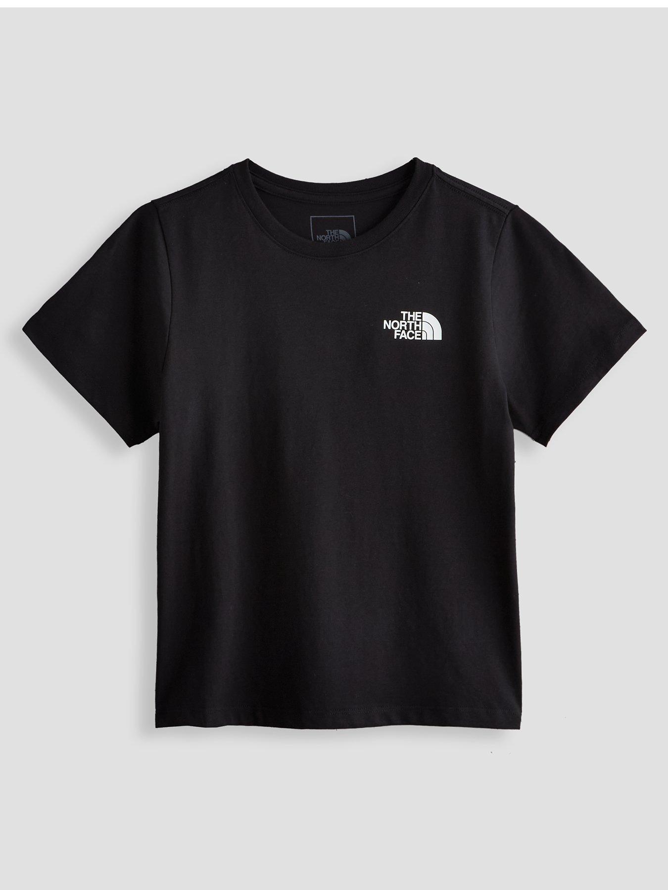 The North Face Junior Unisex Evolution Box Nse T-Shirt - Black