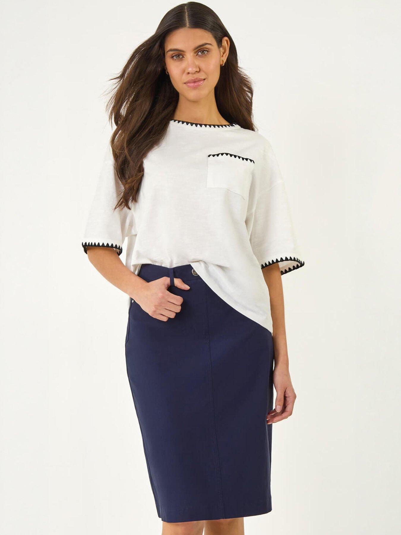 Image 3 of 5 of Roman A Line Bengal Skirt
