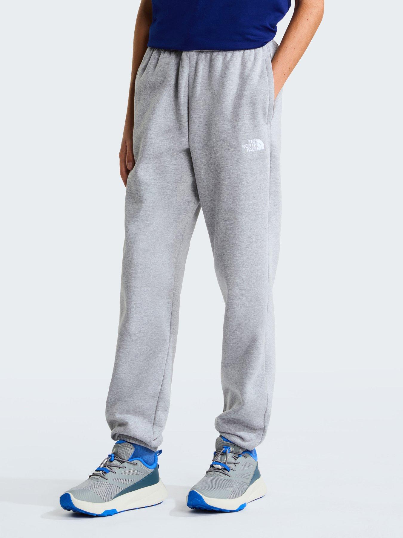 Image 1 of 5 of The North Face Boys Adjustable Waist Sweat Jogging Bottoms - Grey