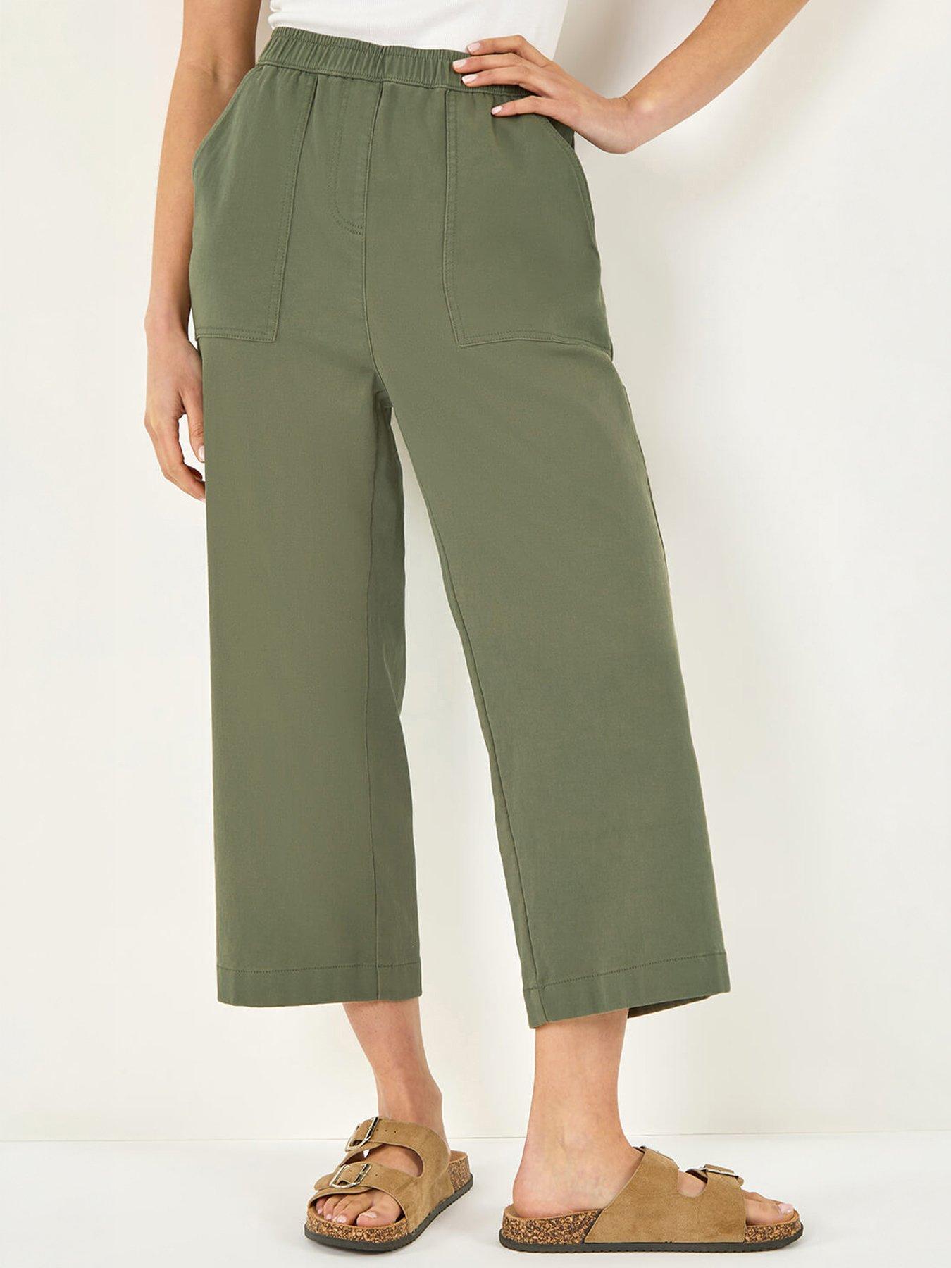 Roman Petite Stretch Crop Trousers