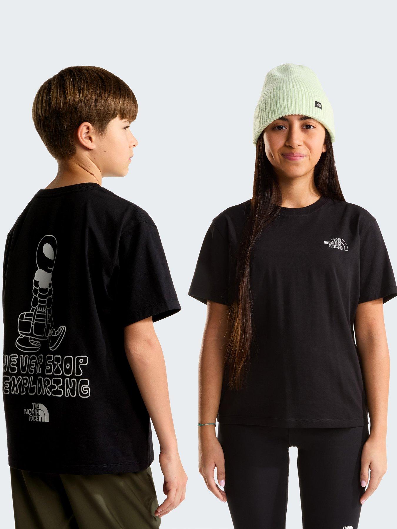 The North Face Junior Boys Alien Graphic Relaxed T-shirt - Black