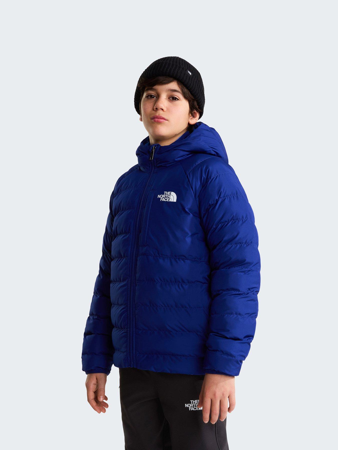 The North Face Junior Boys Reversible Perrito Hooded Jacket - Blue