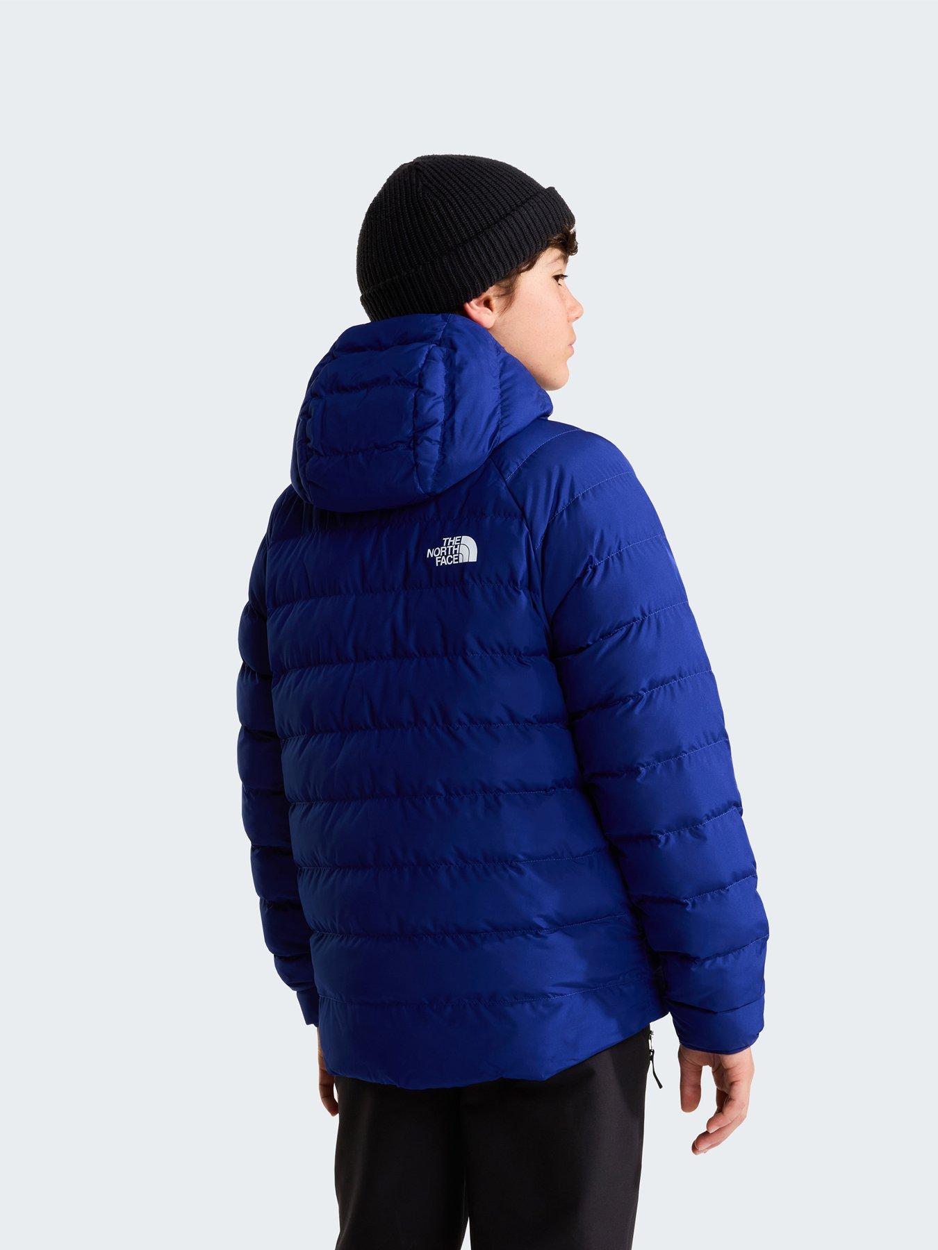 Image 2 of 7 of The North Face Boys Reversible Hooded Padded Jacket - Blue