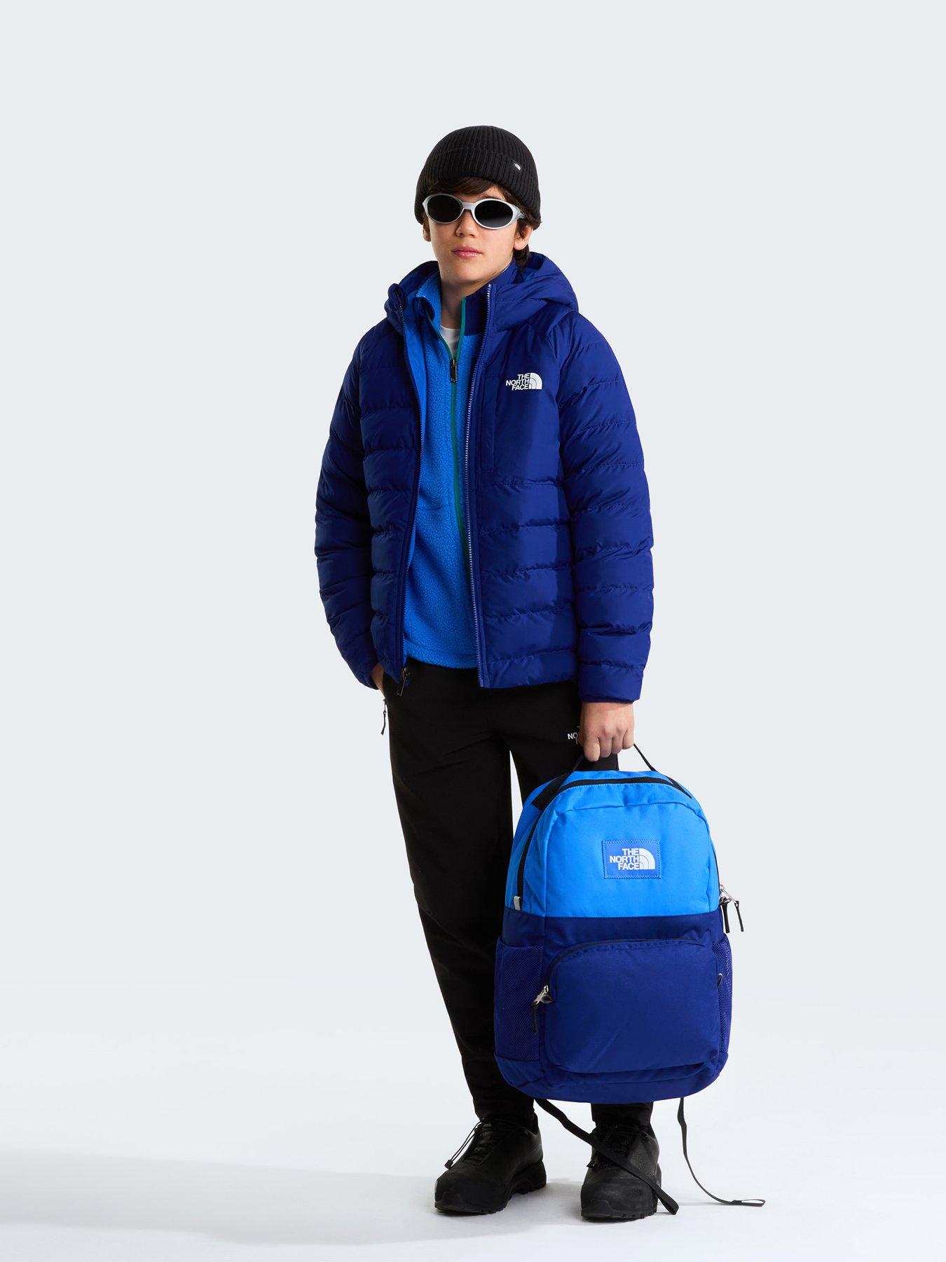 Image 3 of 7 of The North Face Boys Reversible Hooded Padded Jacket - Blue