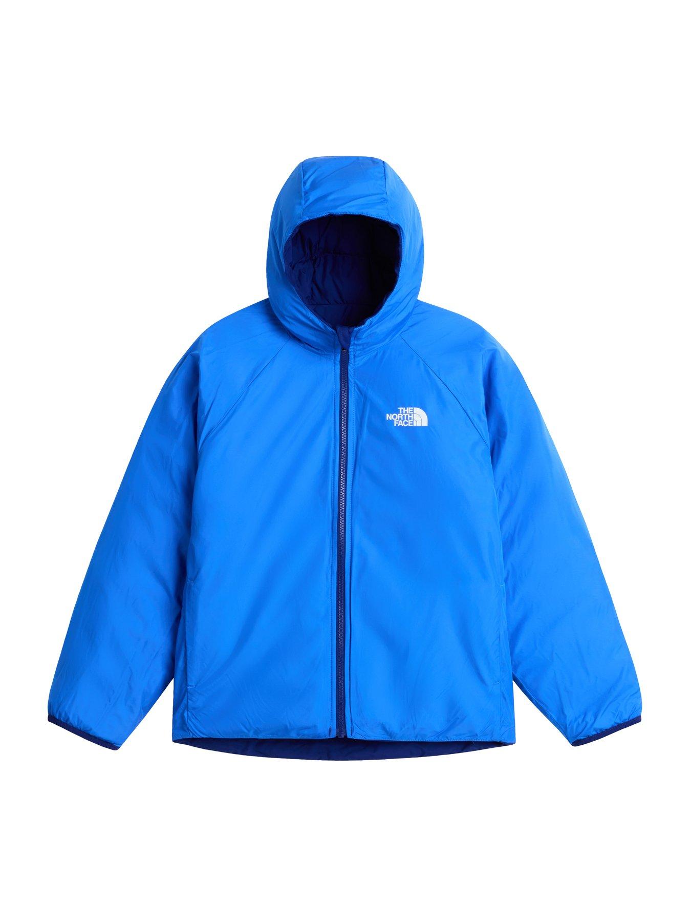 Image 5 of 7 of The North Face Boys Reversible Hooded Padded Jacket - Blue