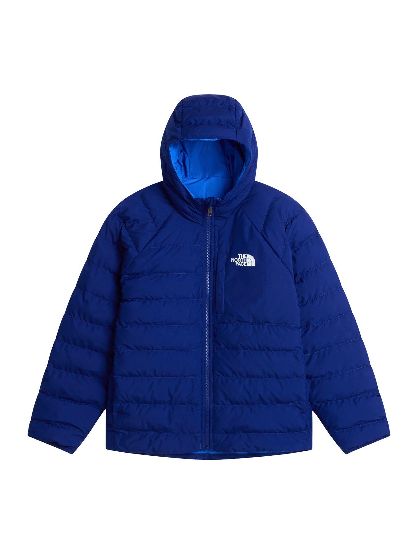 Image 6 of 7 of The North Face Boys Reversible Hooded Padded Jacket - Blue