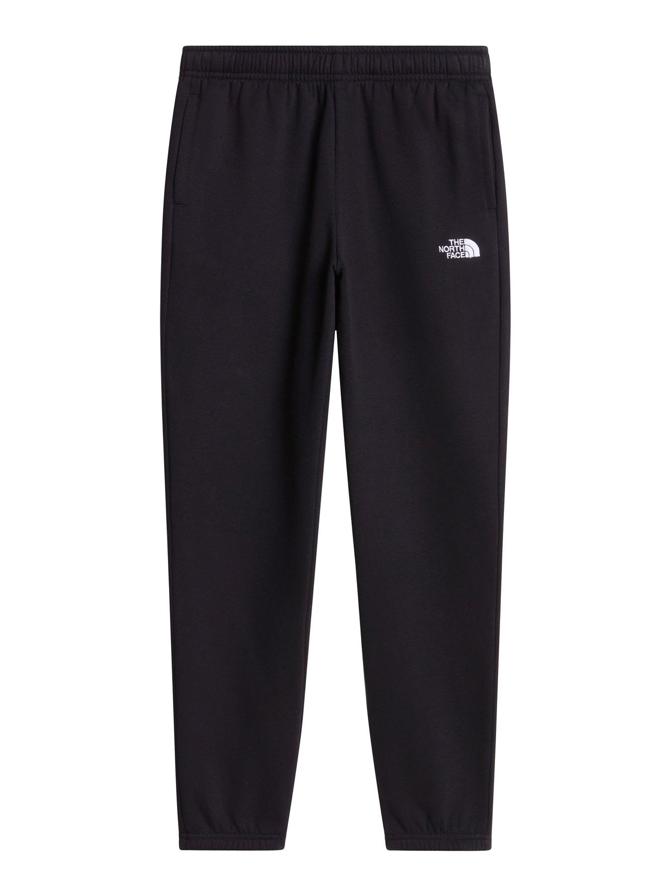 Image 4 of 5 of The North Face Boys Evolution Simple Dome Elastic Waist Jogging Bottoms - Black