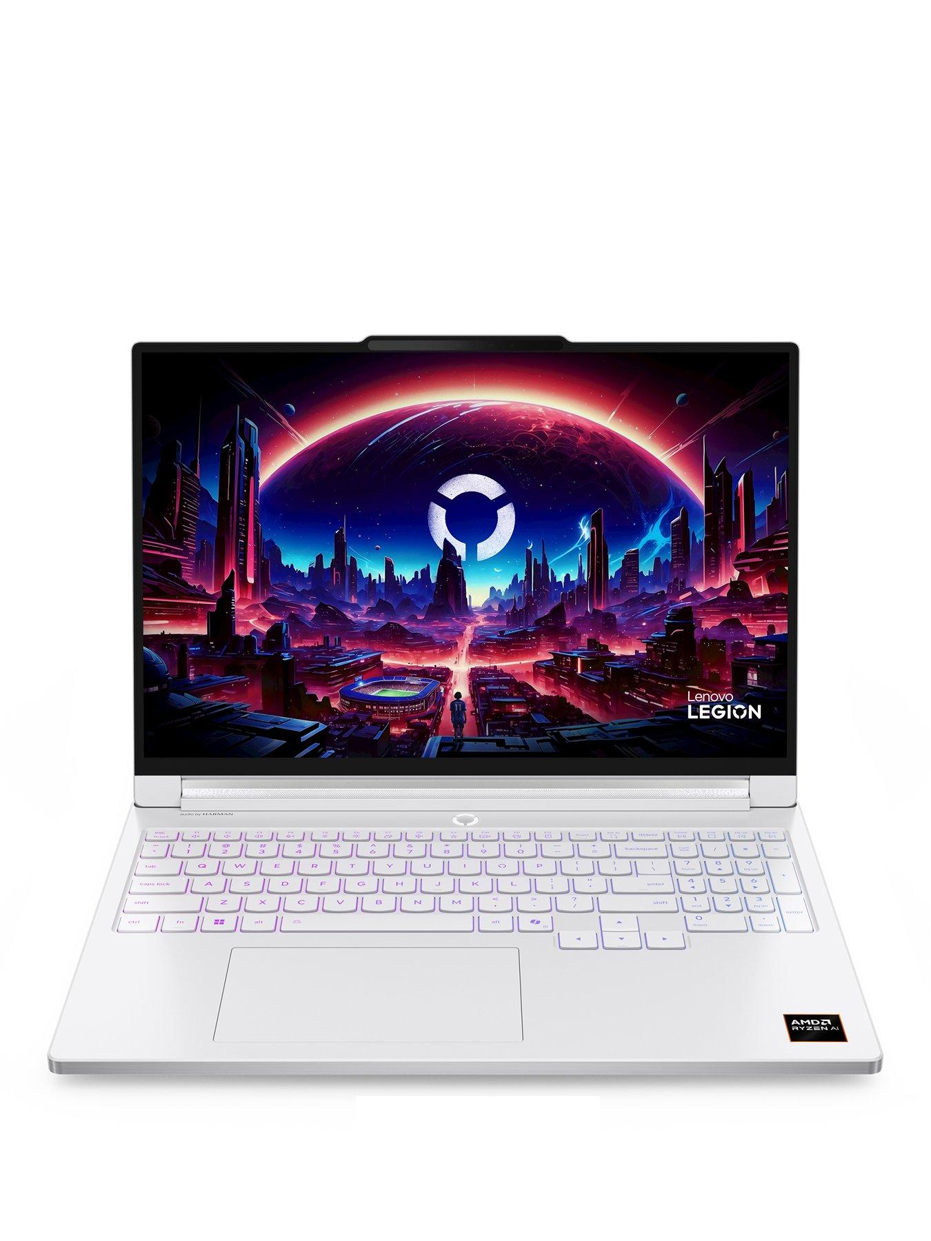 Lenovo Legion 7 16AGP11 OLED Gaming Laptop - GeForce RTX 5060 - AMD Ryzen AI 7 - 32GB RAM - 1TB - 16in WQXGA (2560x1600) - 240Hz - White