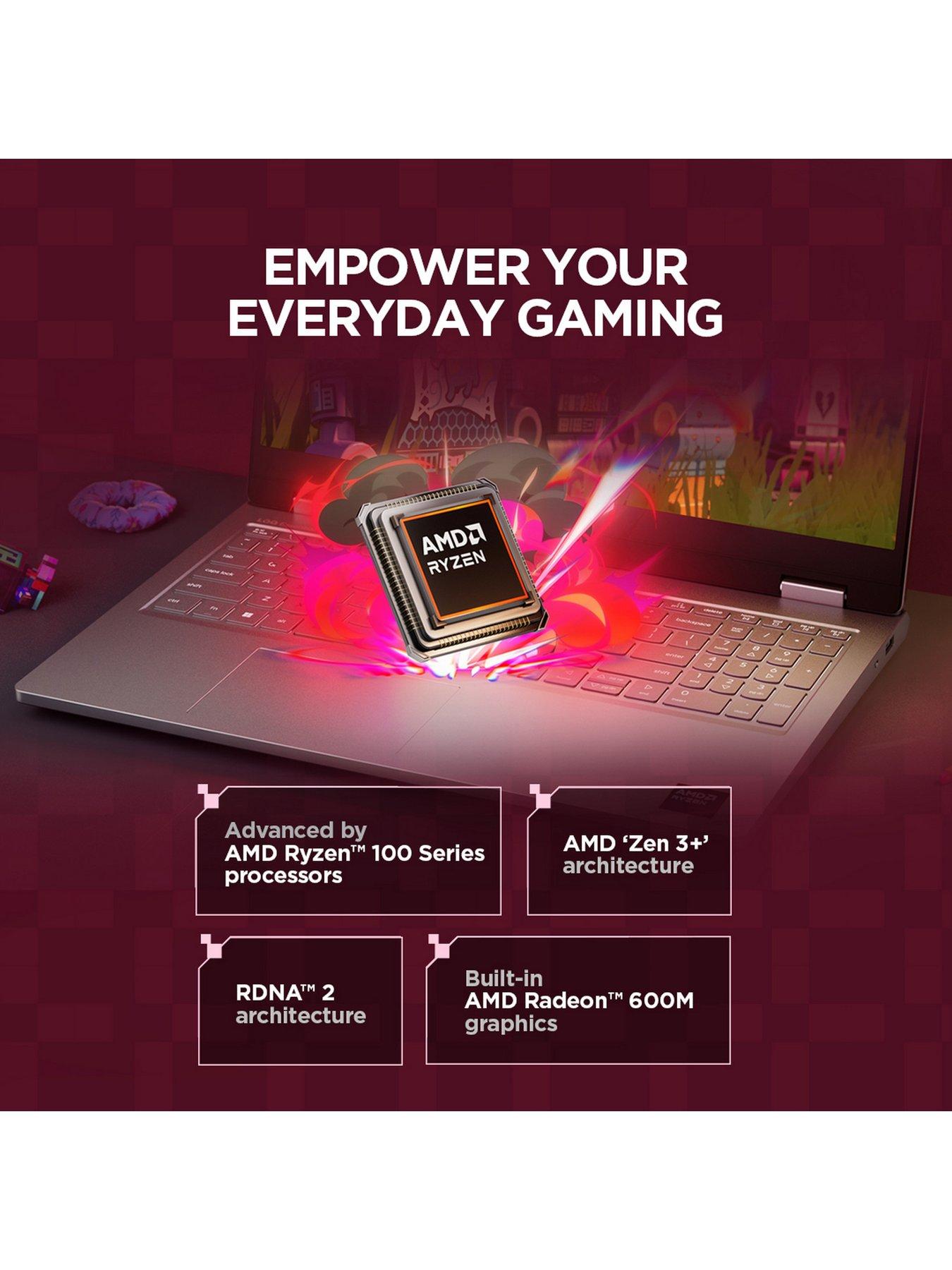 Image 2 of 7 of Lenovo LOQ Essential 15ARP11 Gaming Laptop - GeForce RTX 5050 - AMD Ryzen 7 - 16GB RAM - 1TB - 15.6in FHD (1920x1080) - 144Hz - Grey