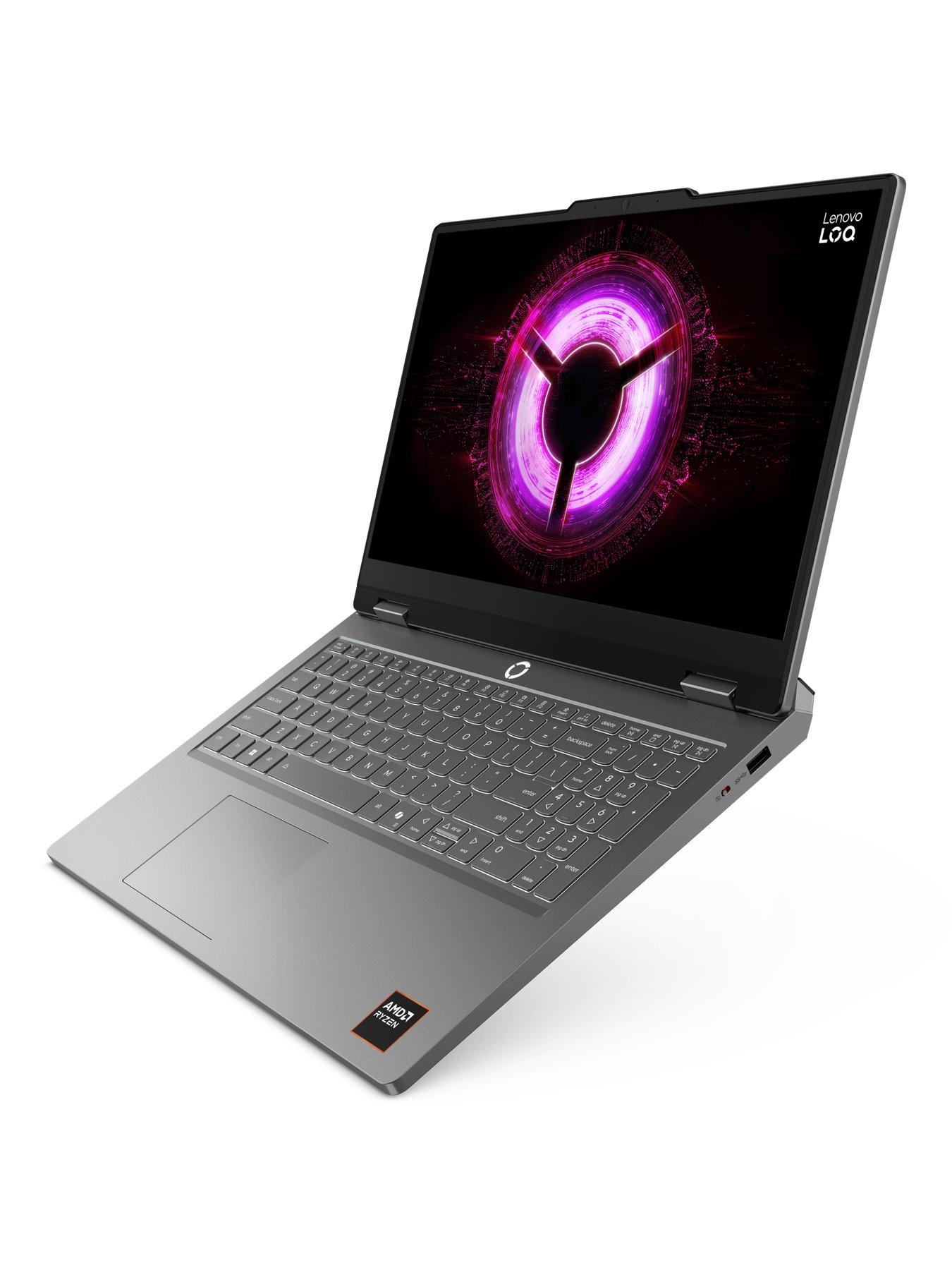 Image 4 of 6 of Lenovo LOQ Essential 15ARP11 Gaming Laptop - GeForce RTX 5060 - AMD Ryzen 7 - 16GB RAM - 1TB - 15.6in FHD (1920x1080)  - 144Hz - Grey