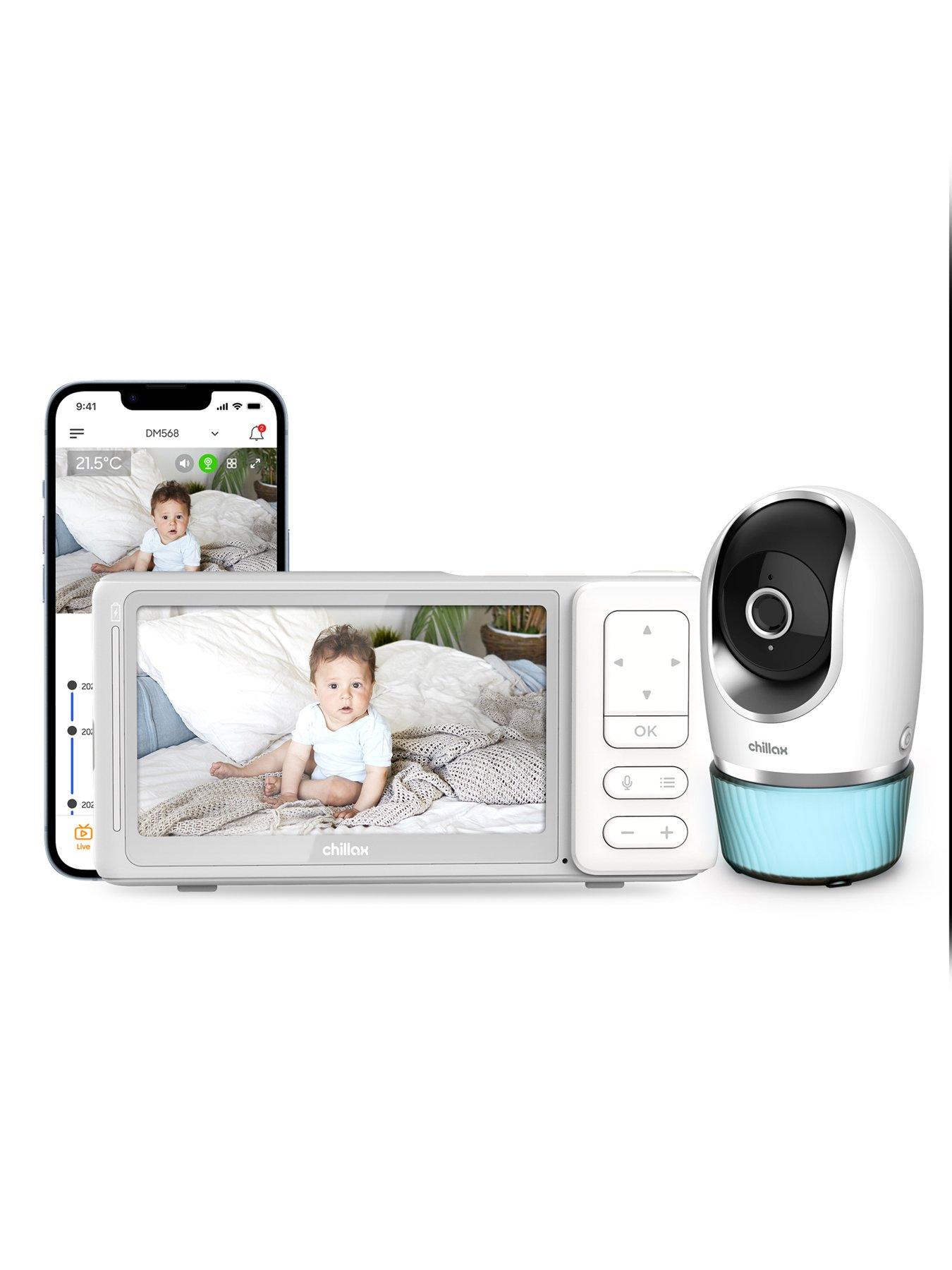 Image 1 of 7 of Chillax DM568 Candle 5" Connected Video Baby Monitor