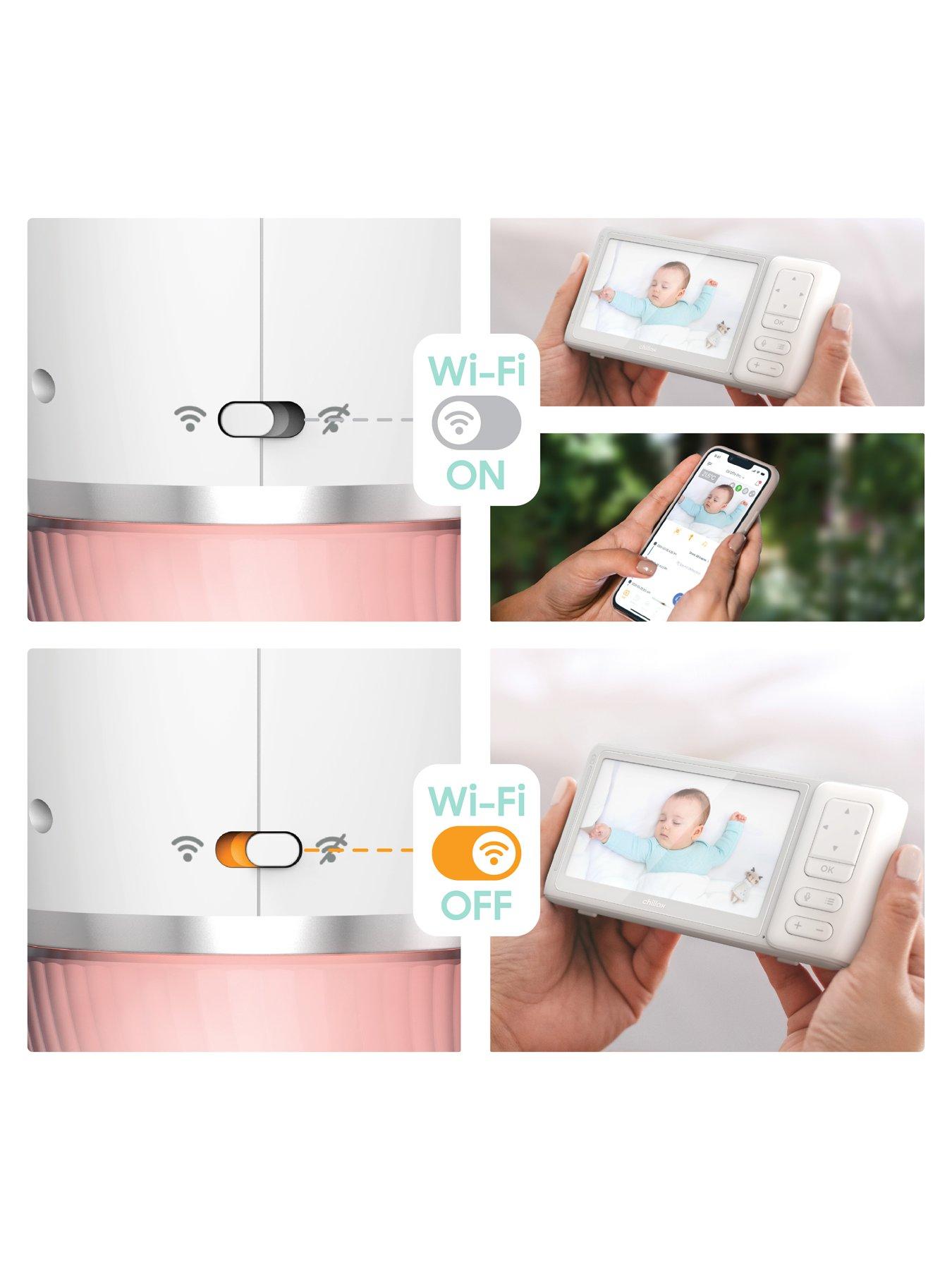 Image 3 of 7 of Chillax DM568 Candle 5" Connected Video Baby Monitor