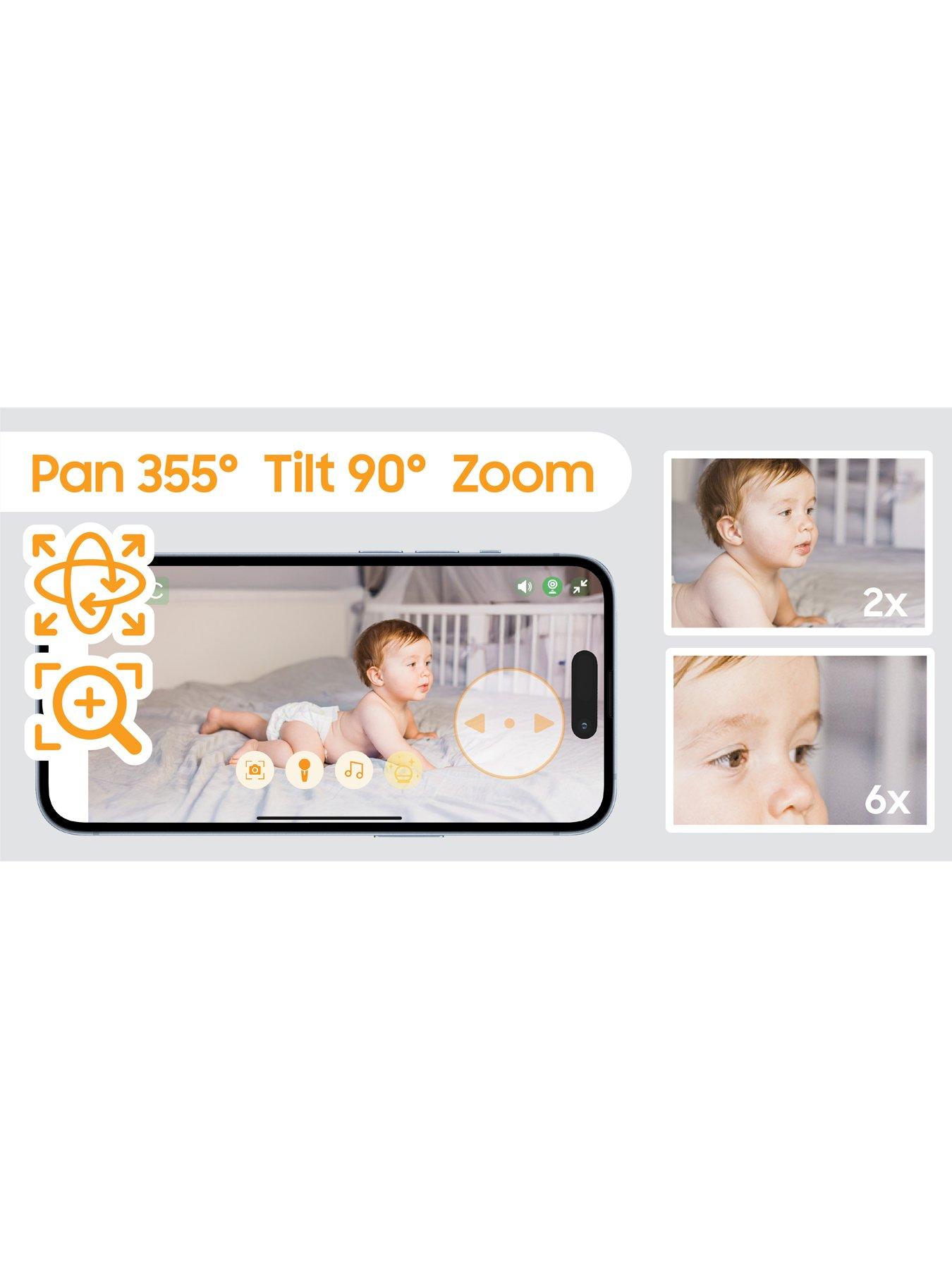 Image 6 of 7 of Chillax DM568 Candle 5" Connected Video Baby Monitor