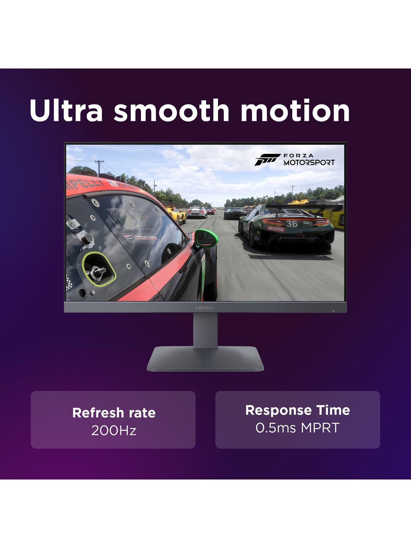 Image 7 of 7 of Lenovo LOQ 24-10 23.8" FHD IPS Gaming Monitor 200Hz, HDR10, AMD FreeSync Premium, PC & Console Compatible
