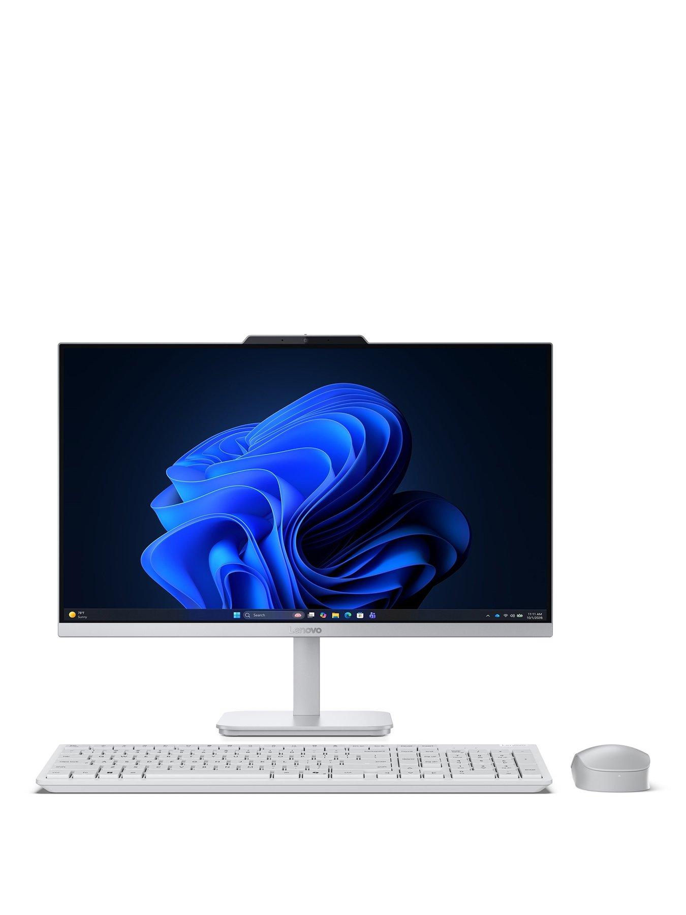 Lenovo A105 All-in-one Desktop - AMD Ryzen 5 - 8GB RAM - 512GB - 23.8in FHD (1920x1080) - Grey