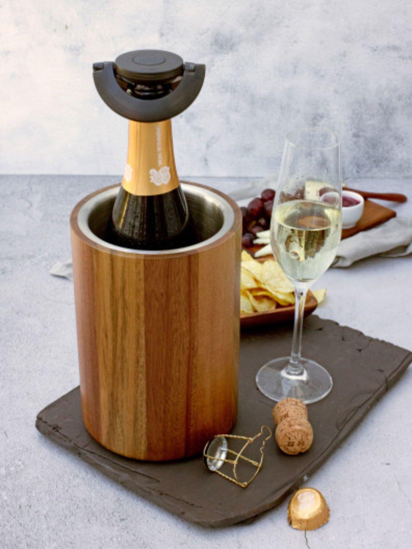 Image 5 of 5 of AdHoc Vine Wine And Champagne Cooler Acacia Wood