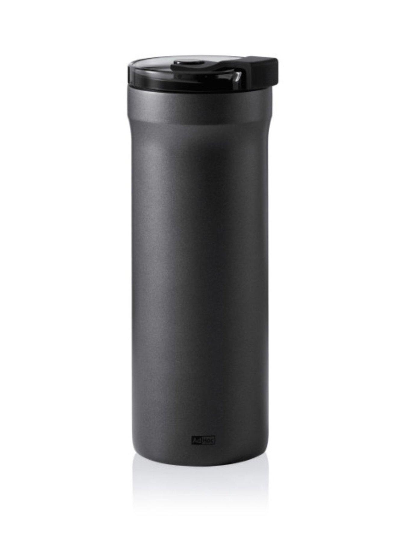 Image 1 of 6 of AdHoc Thermal Mug Pulse, Dark Grey, Stainless Steel/plastic, D 8,4 Cm, H 20,4 Cm