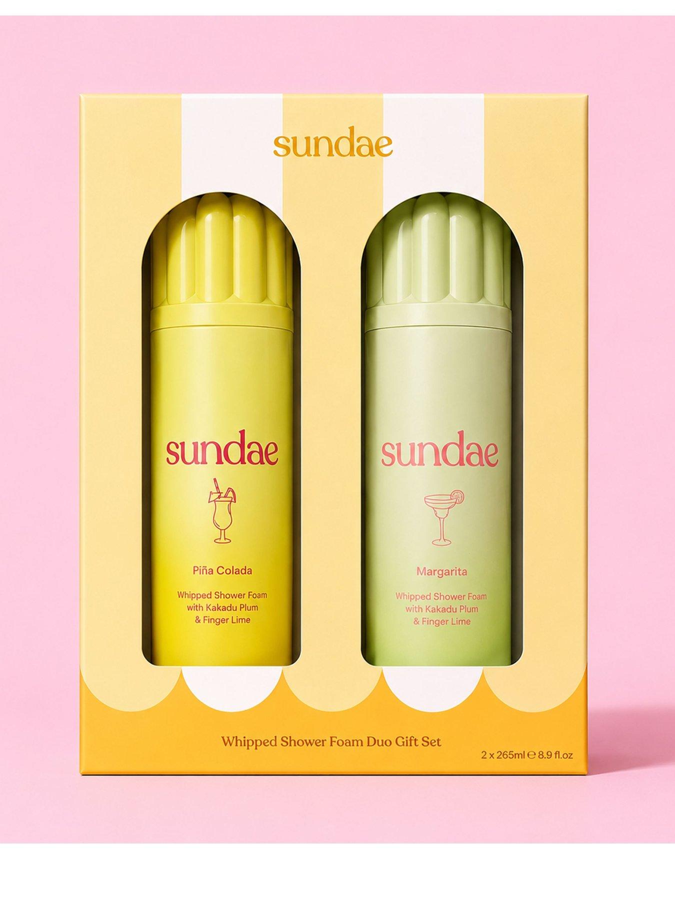 Sundae Margarita & Pina Colada Whipped Shower Foam Duo Gift Set