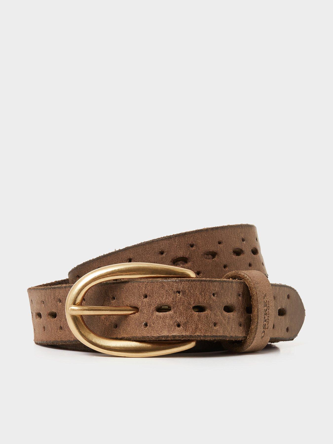 Image 1 of 3 of Osprey London The Carmel Leather Belt