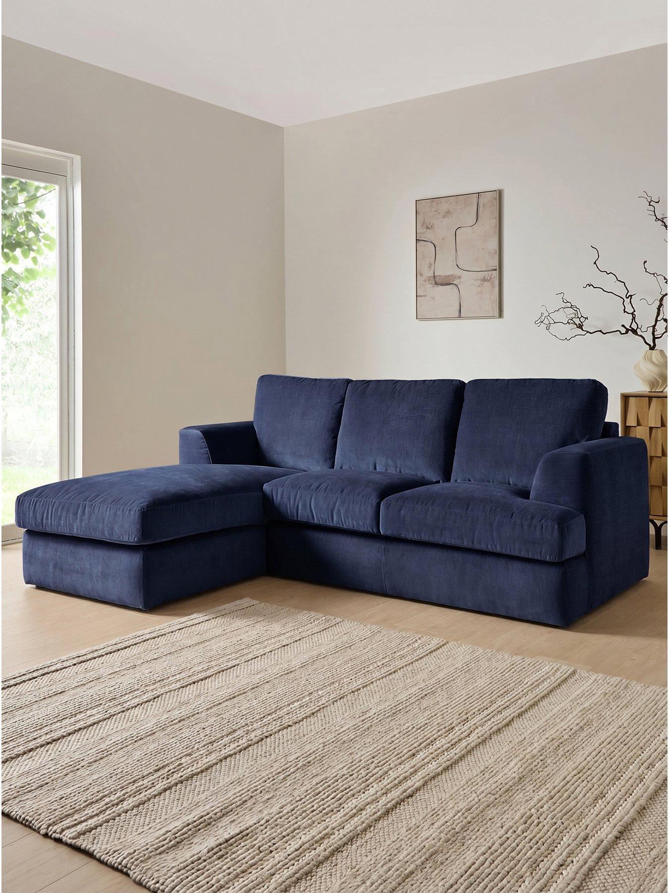 The Very Collection Escana Lh 3 Seater Chaise