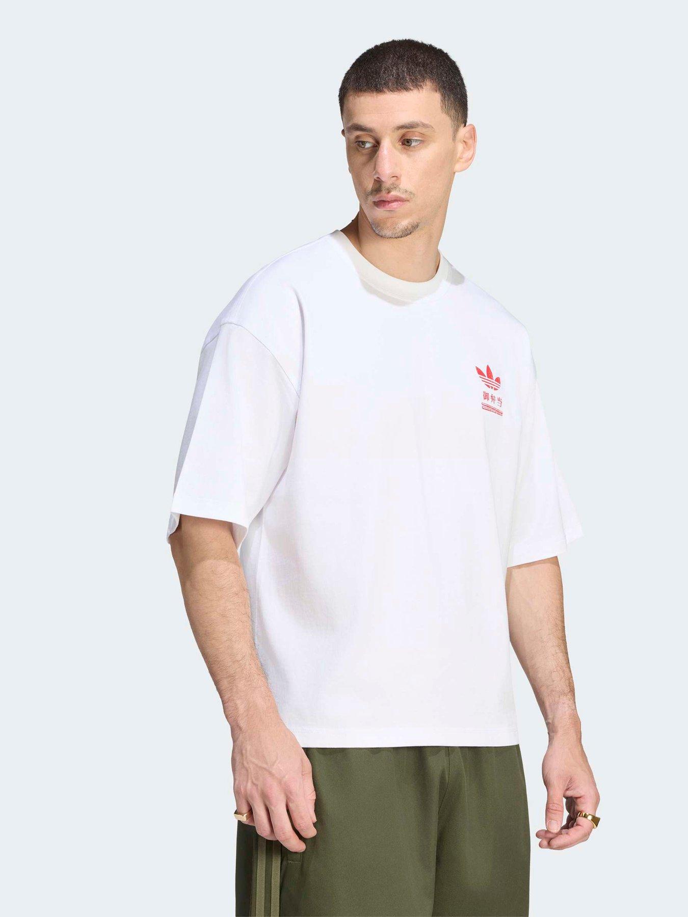 adidas Originals Men's Bentobox Graphic T-Shirt - White