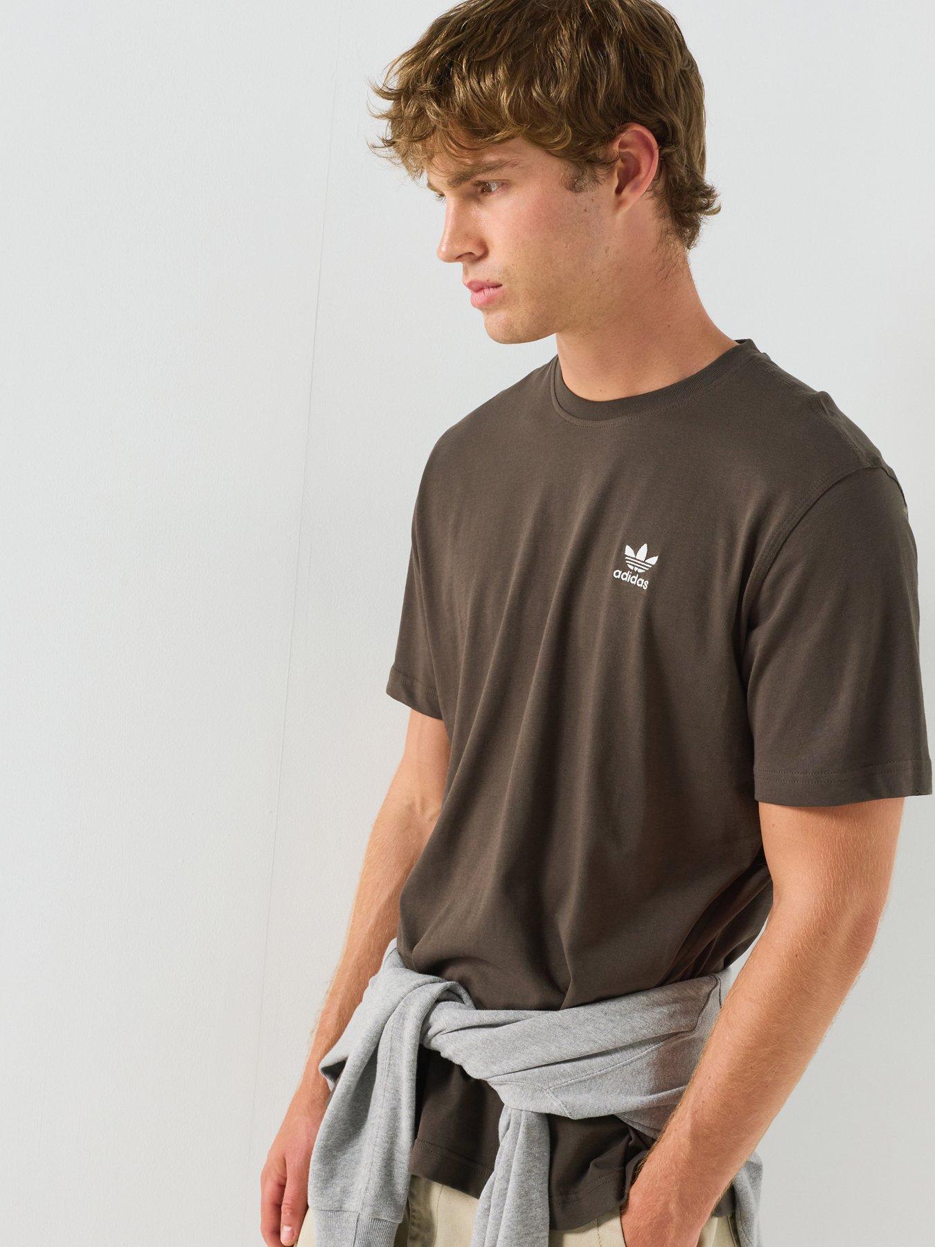 adidas Originals Men's Trefoil Essentials Loose Tee - Green