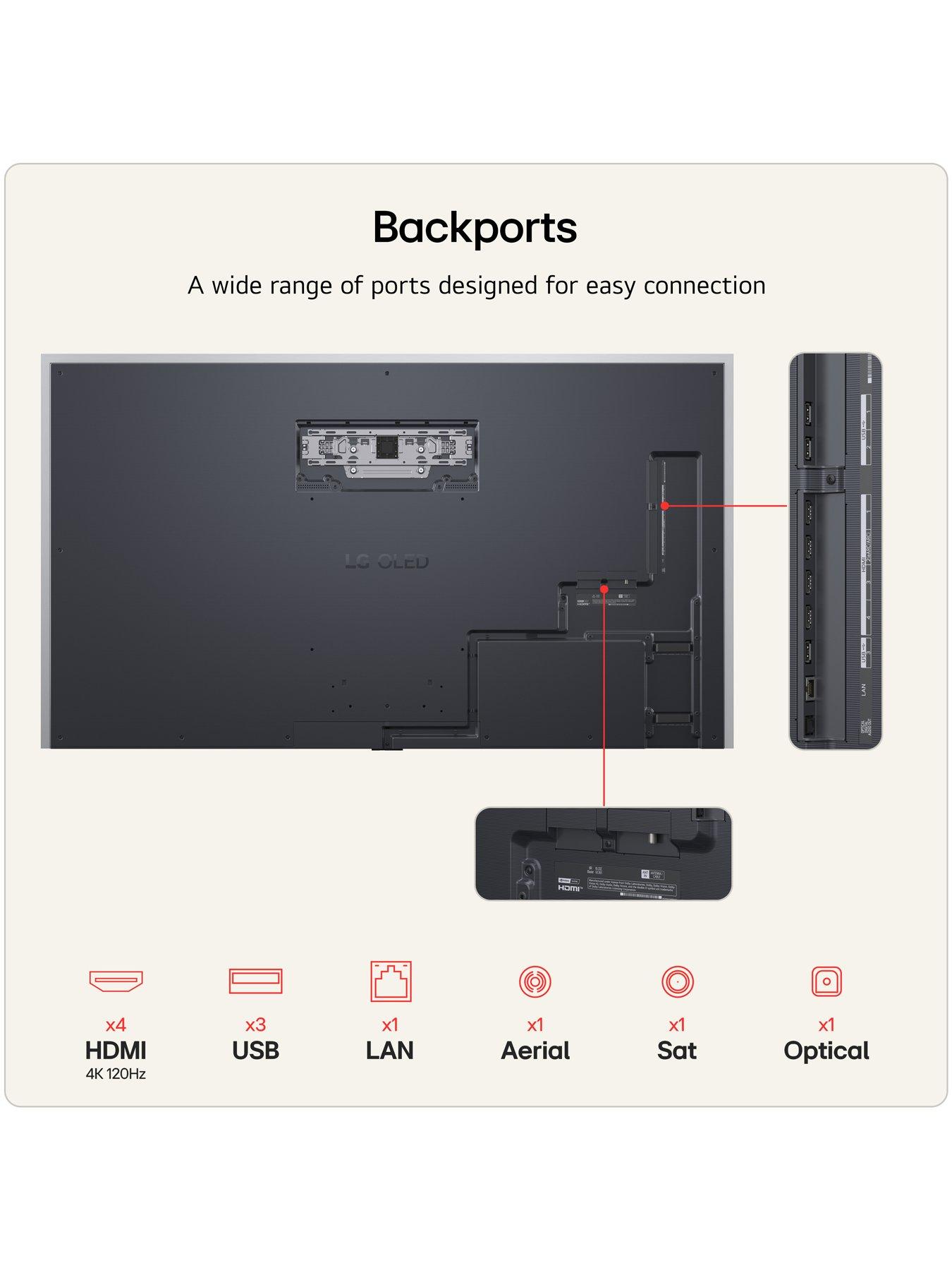Image 4 of 7 of LG OLED evo AI G6 83" 2026 4K Smart TV - Wall mount version