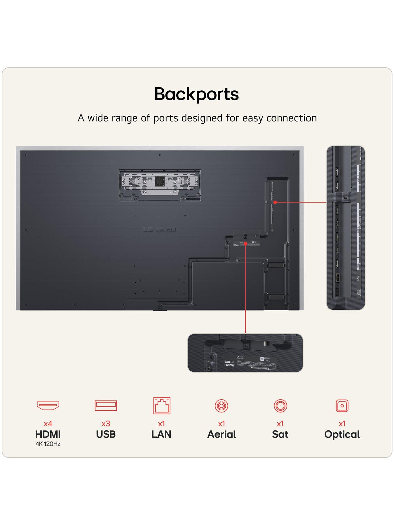 Image 4 of 7 of LG OLED evo AI G6 77" 2026 4K Smart TV - Wall mount version