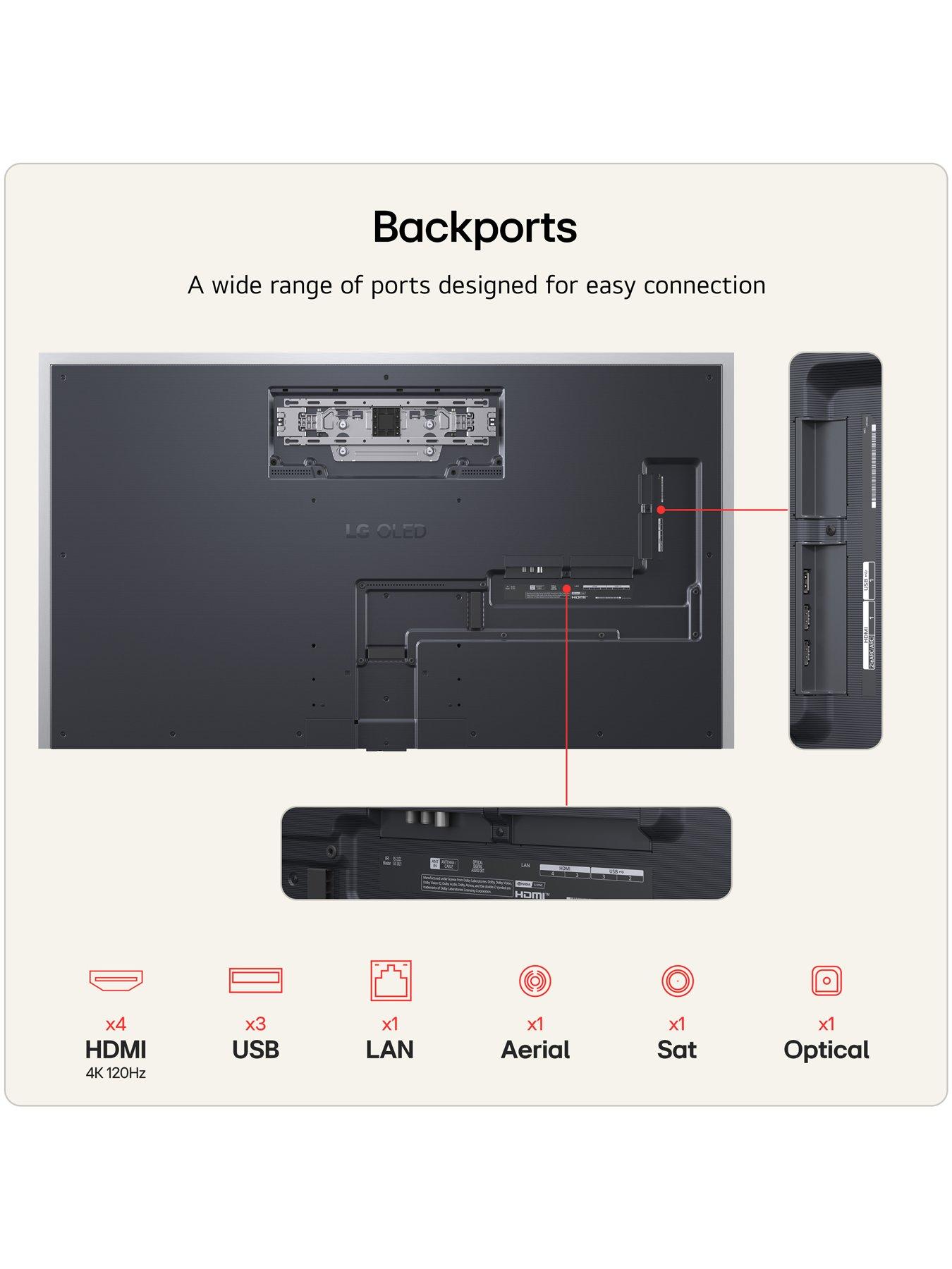 Image 4 of 7 of LG OLED evo AI G6 65" 2026 4K Smart TV - Wall mount version