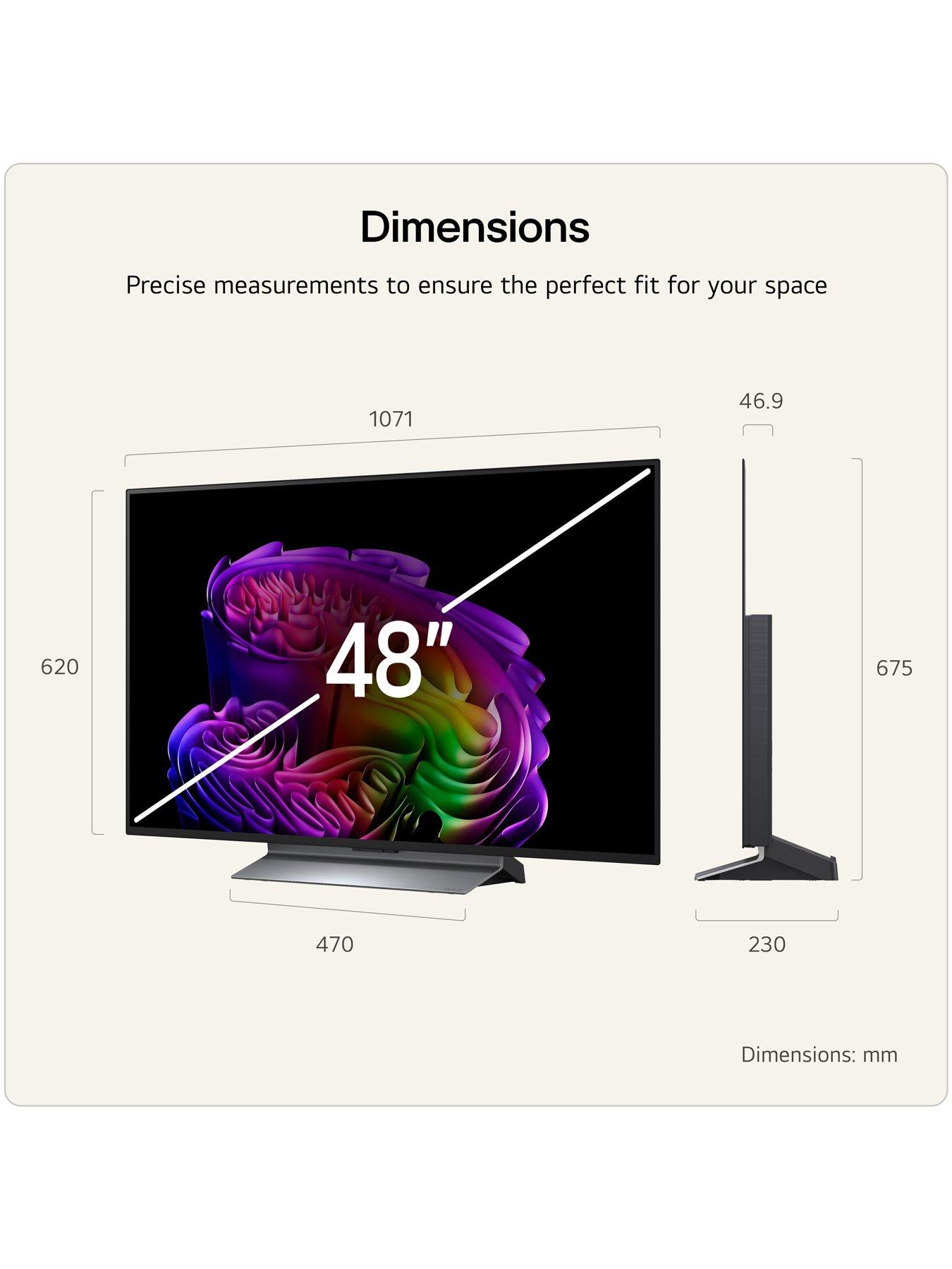 Image 4 of 7 of LG OLED evo AI G6 48" 2026 4K Smart TV - Stand version