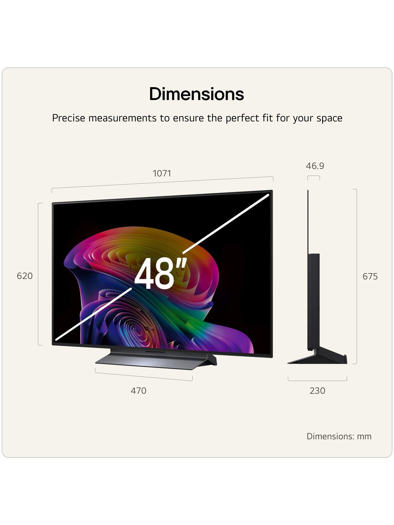 Image 3 of 7 of LG OLED evo AI C6 48" 2026 4K Smart TV