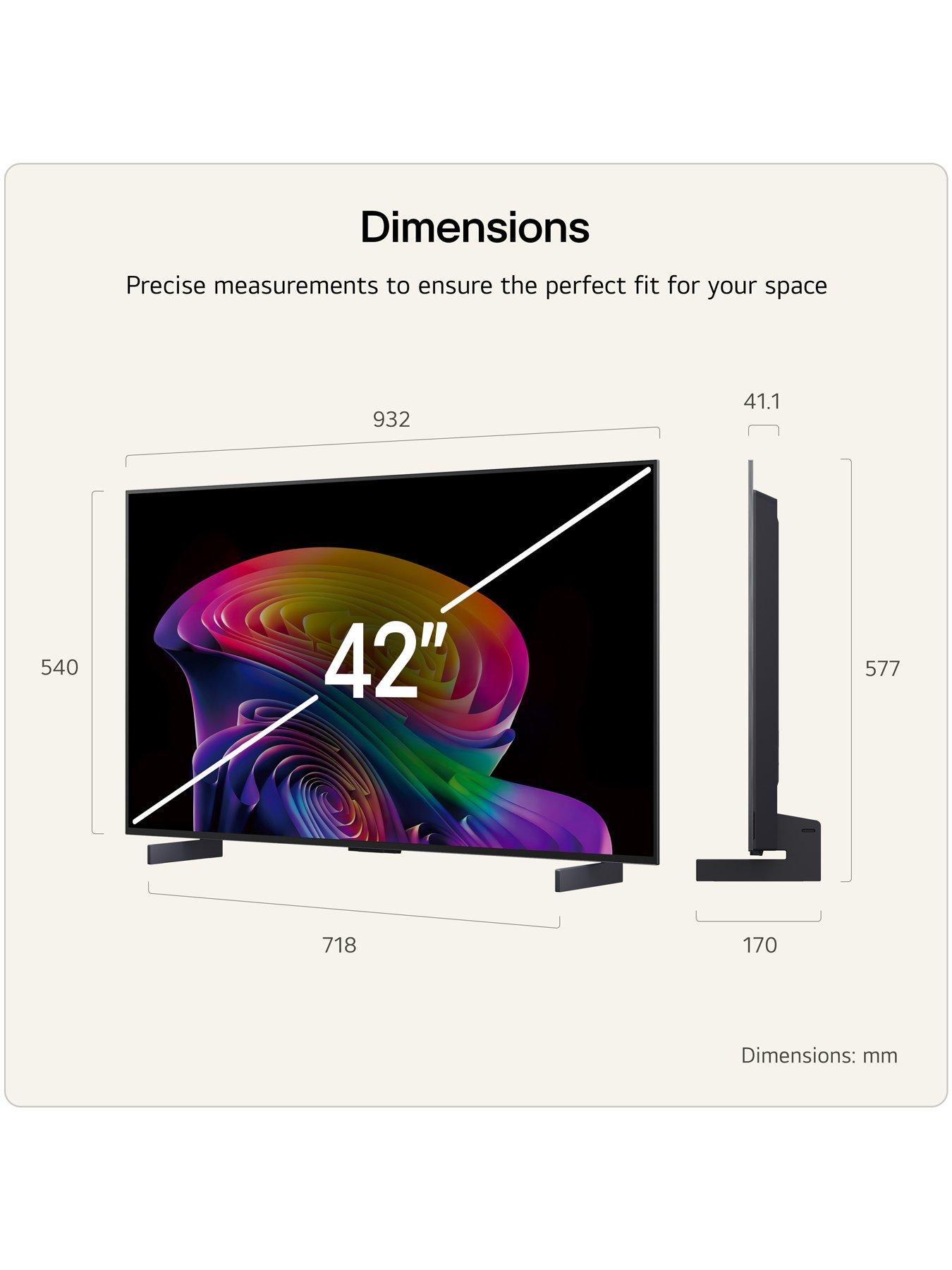 Image 3 of 7 of LG OLED evo AI C6 42" 2026 4K Smart TV