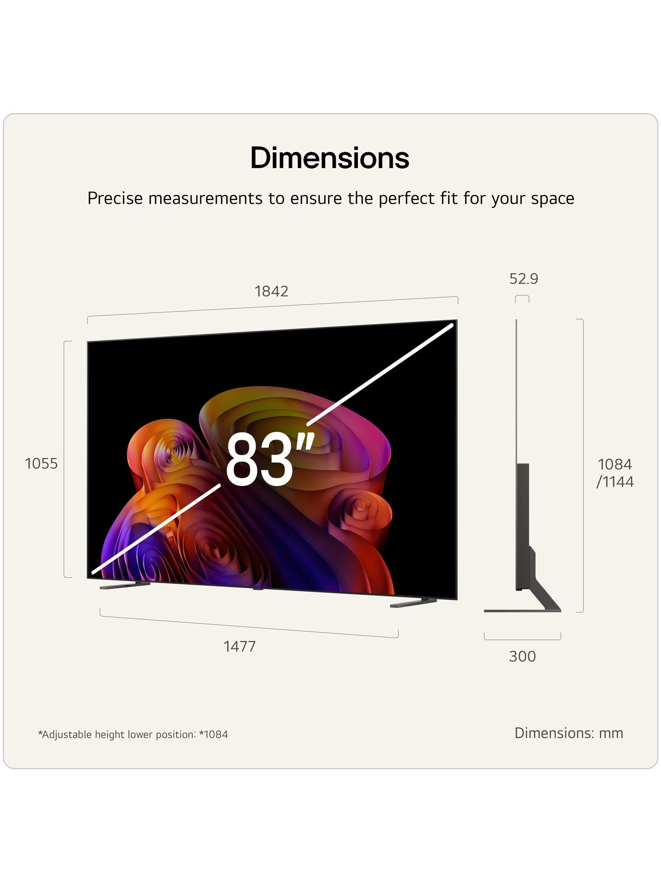 Image 3 of 7 of LG OLED AI B6 83" 2026 4K Smart TV