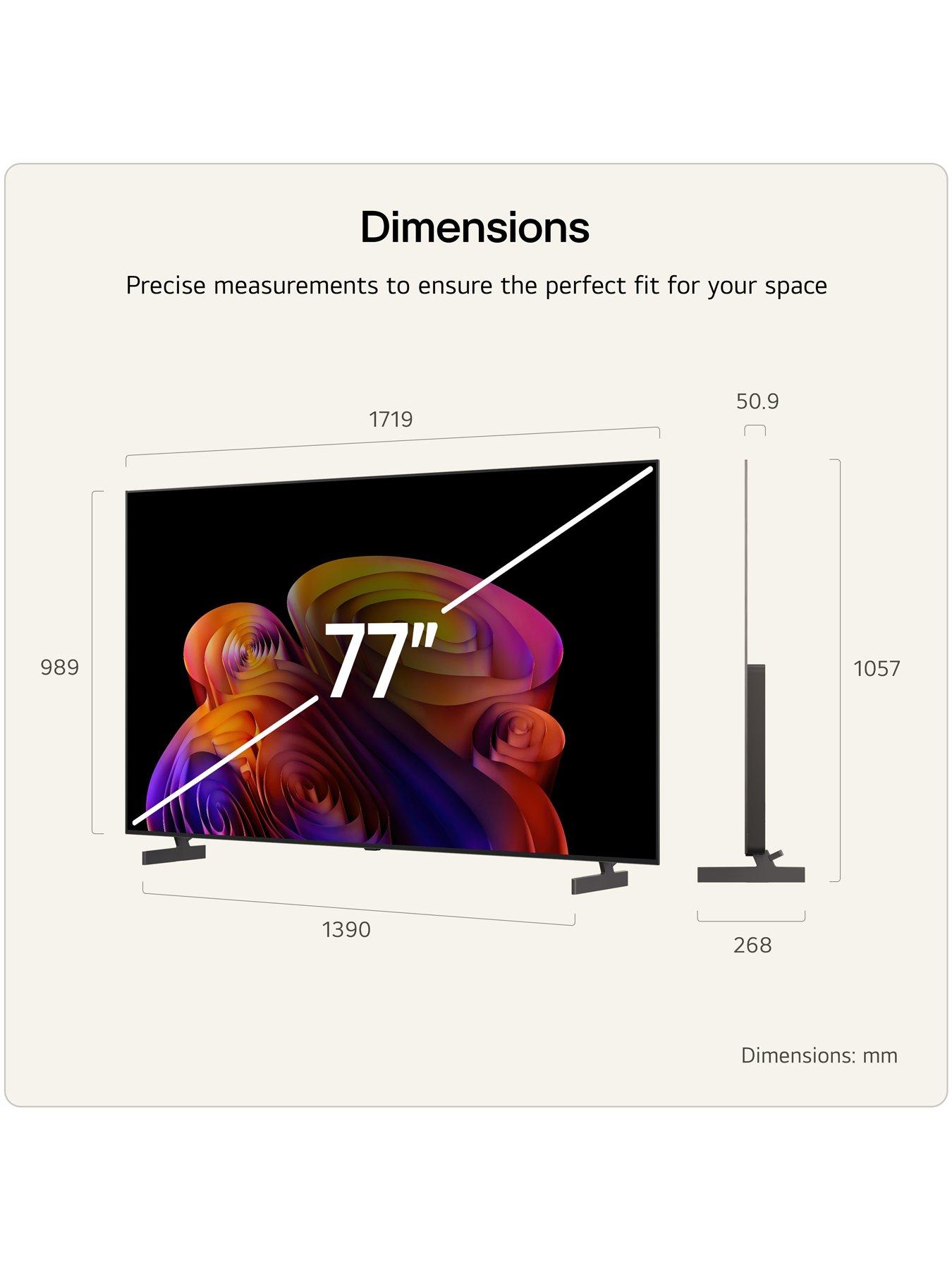Image 3 of 7 of LG OLED AI B6 77" 2026 4K Smart TV