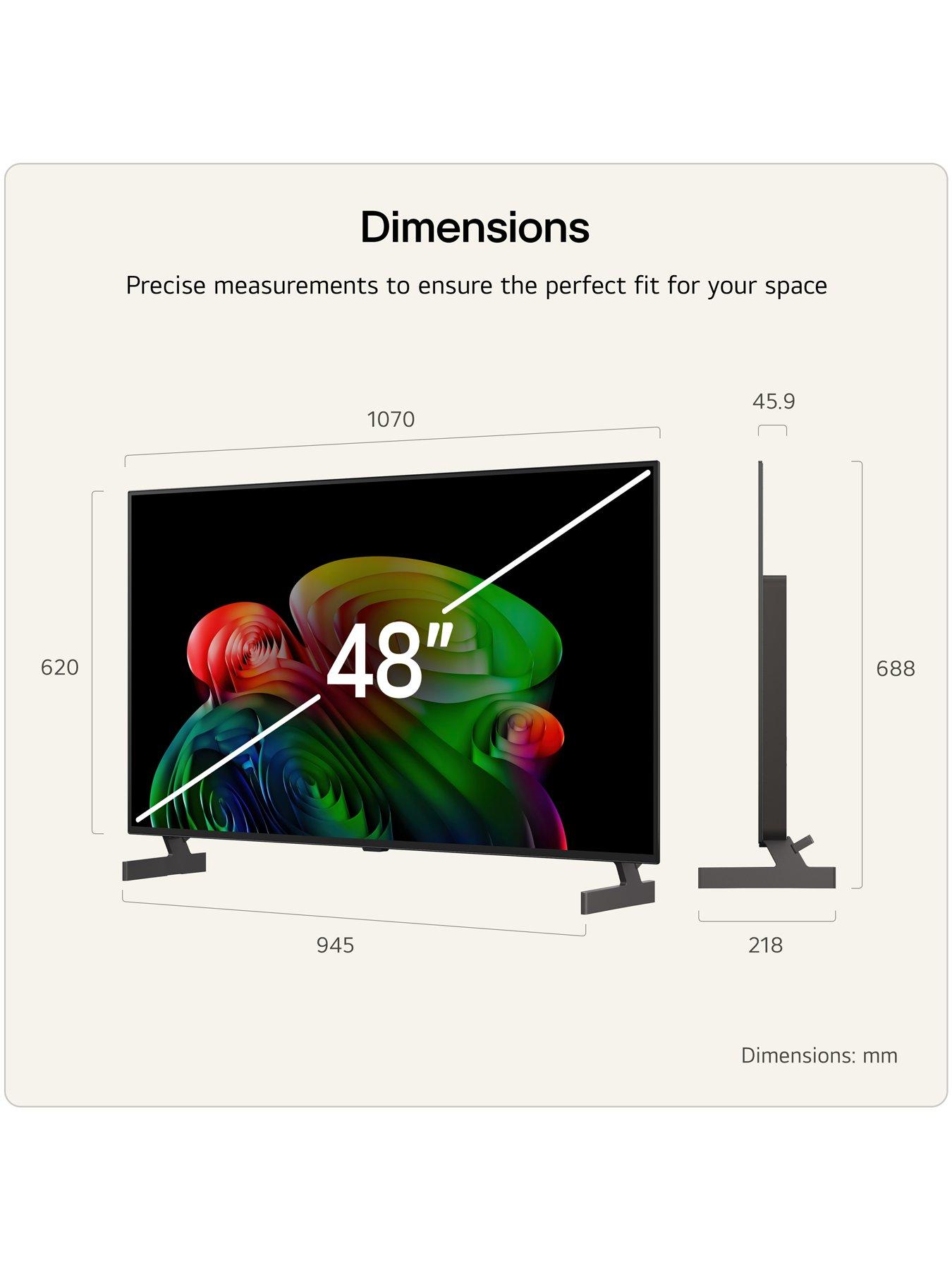 Image 3 of 7 of LG OLED AI B6 48" 2026 4K Smart TV