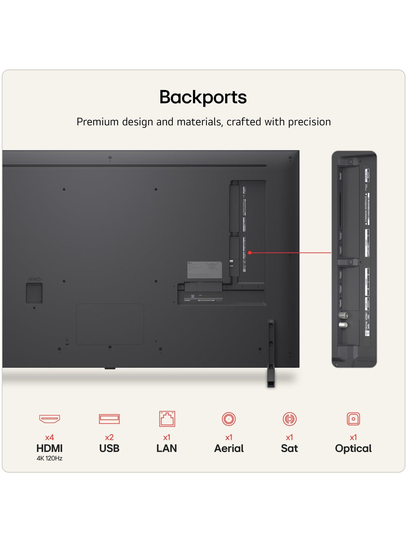 Image 7 of 7 of LG QNED evo MiniLED AI QNED85 55" 2026 4K Smart TV
