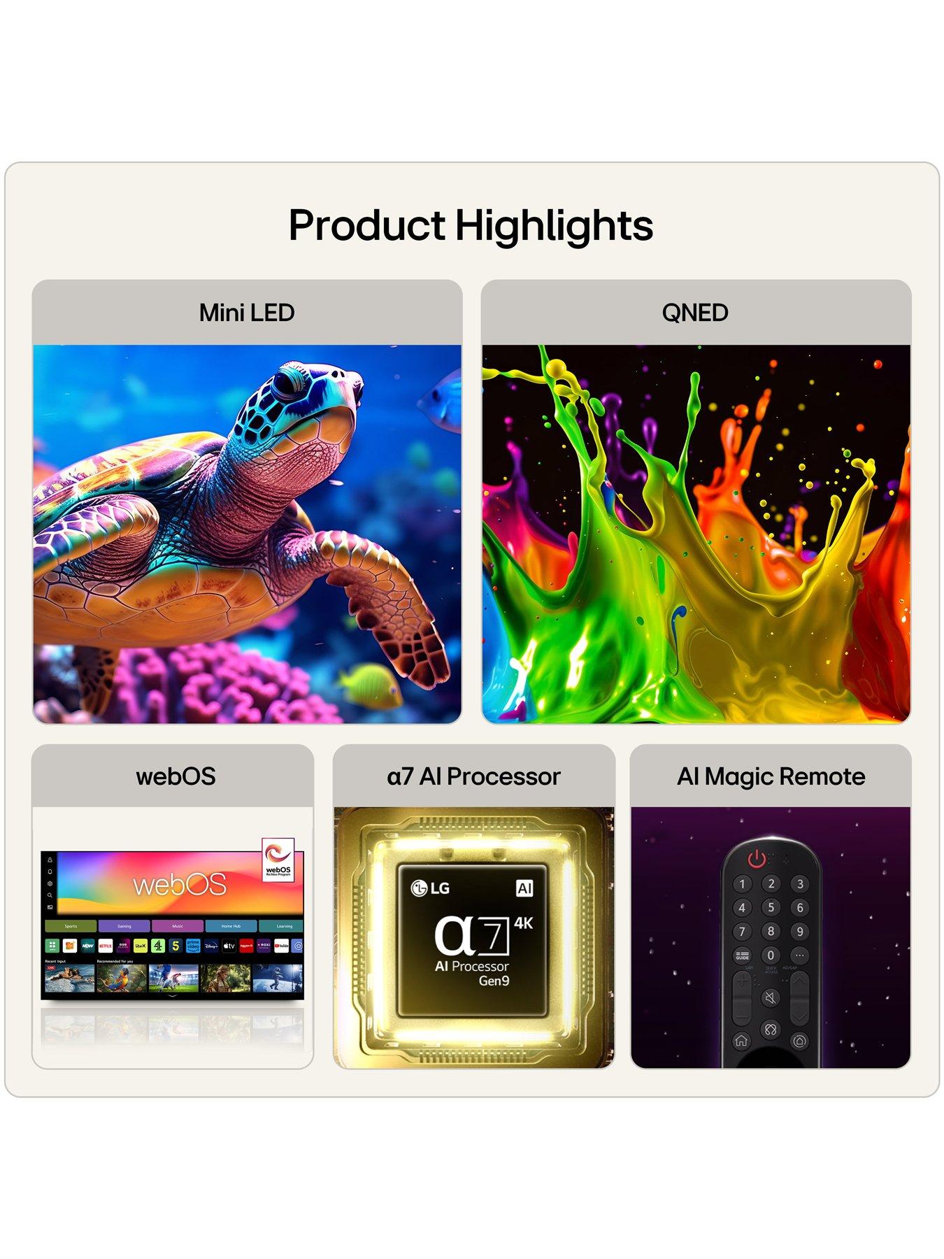 Image 2 of 7 of LG QNED MiniLED AI QNED70 50" 2026 4K Smart TV