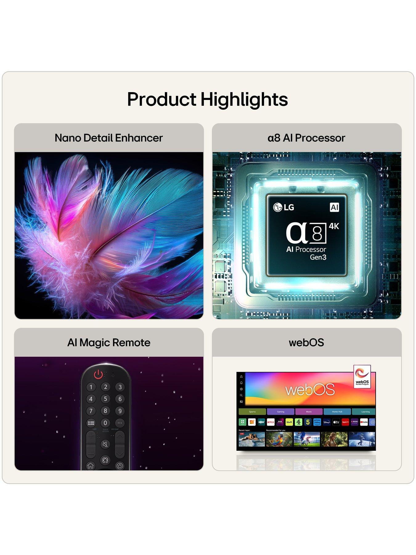 Image 2 of 7 of LG NANO 4K UHD AI NU90 98" 2026 4K Smart TV
