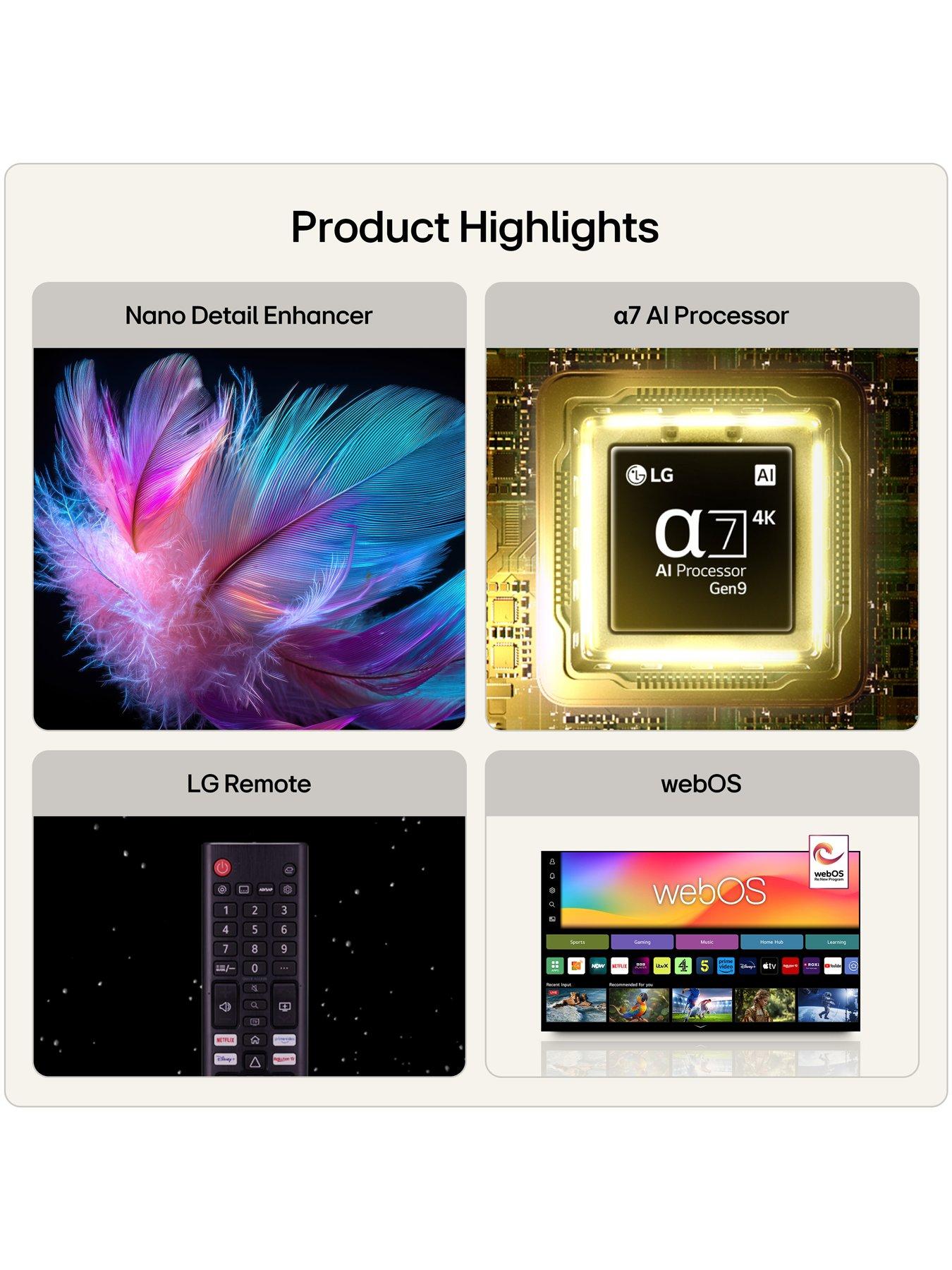 Image 2 of 7 of LG NANO 4K UHD AI NU85 50" 2026 4K Smart TV