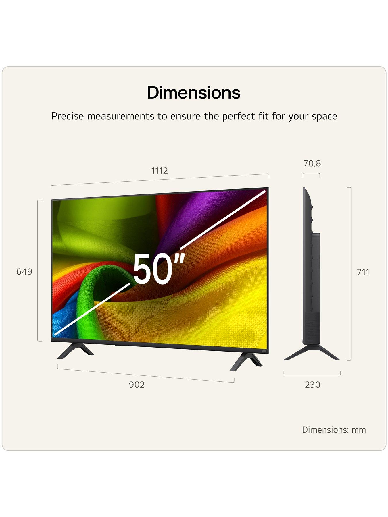 Image 3 of 7 of LG NANO 4K UHD AI NU85 50" 2026 4K Smart TV