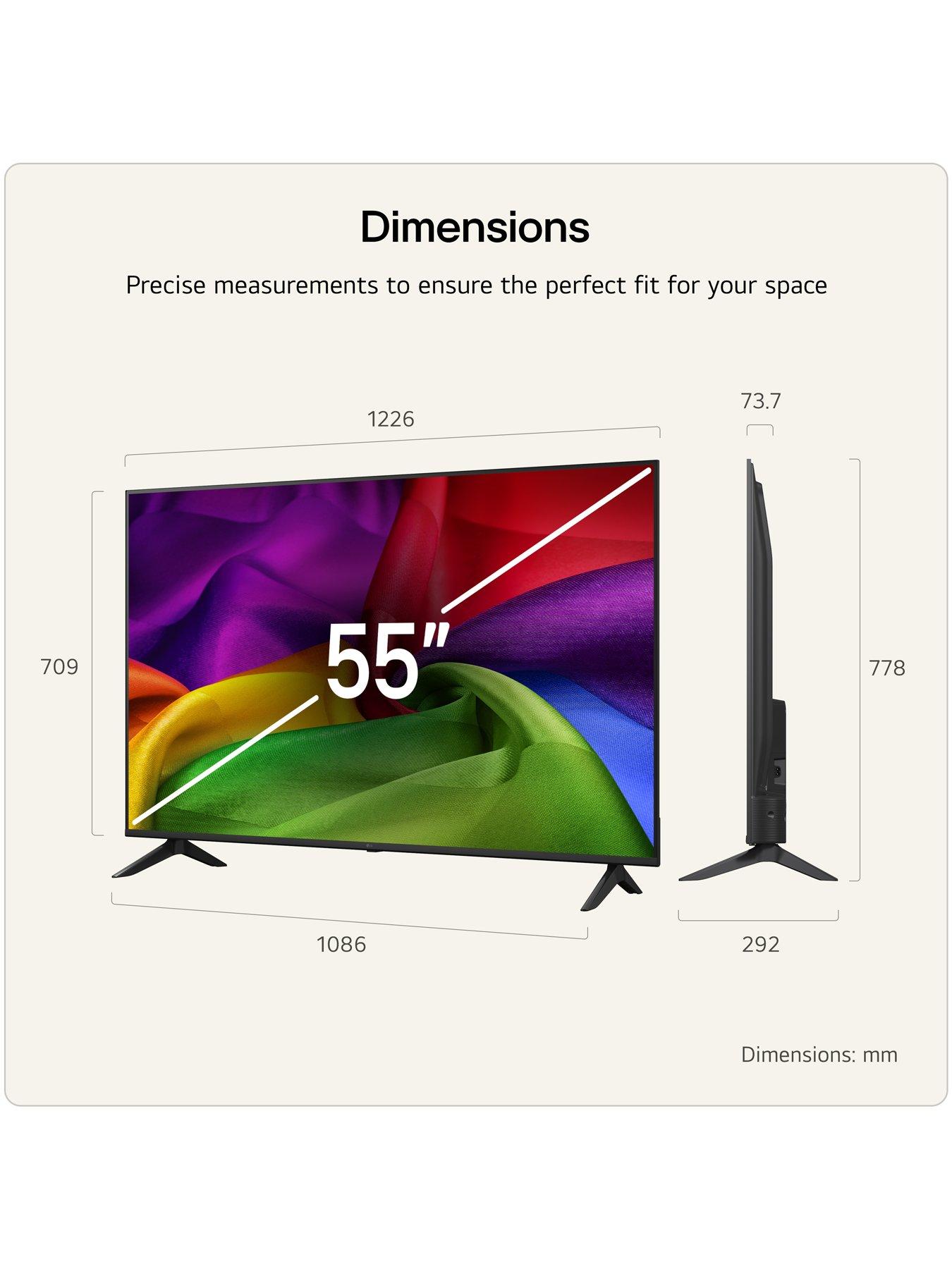 Image 3 of 7 of LG NANO 4K UHD AI NU80 55" 2026 4K Smart TV