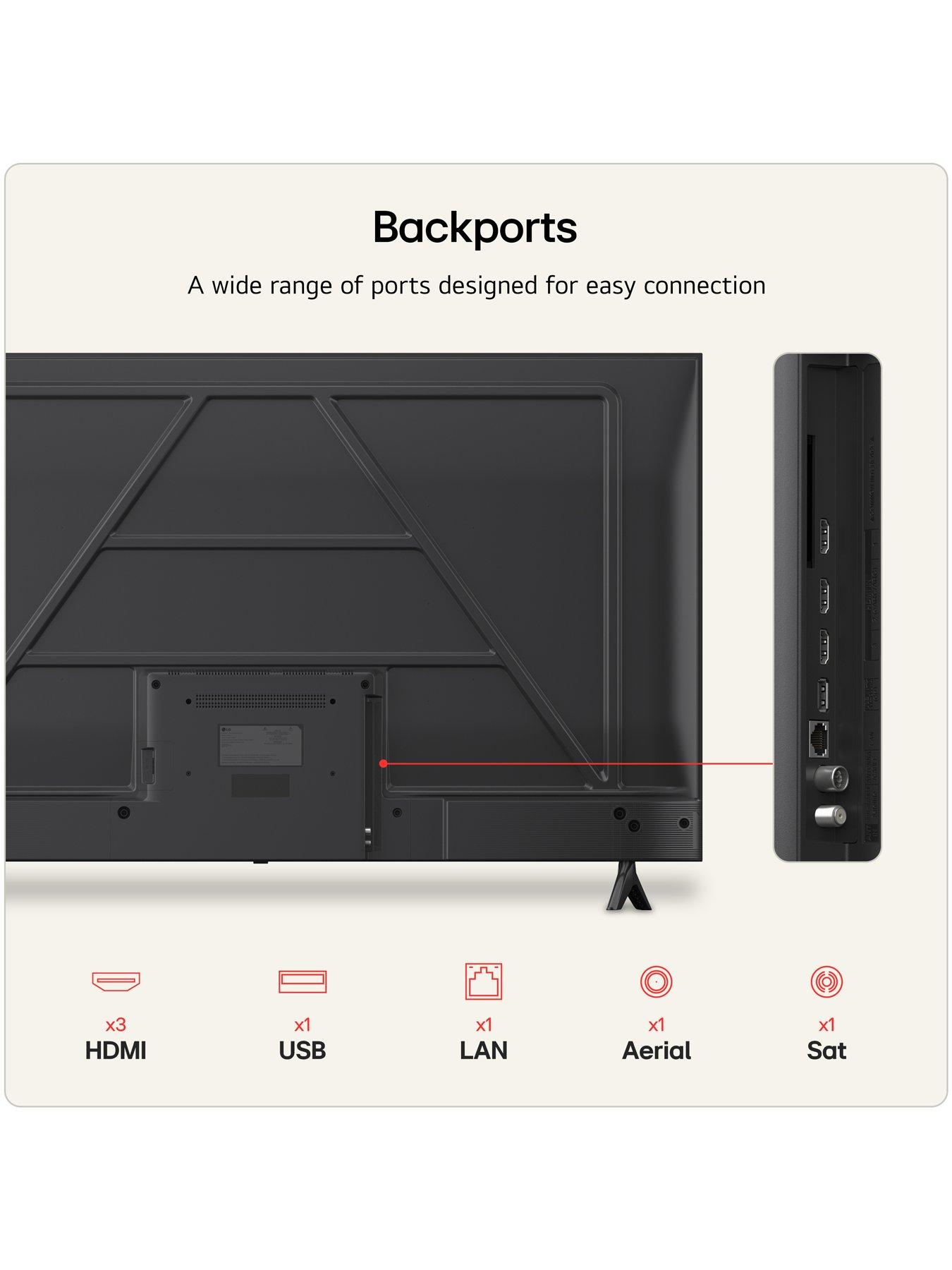 Image 7 of 7 of LG NANO 4K UHD AI NU80 55" 2026 4K Smart TV