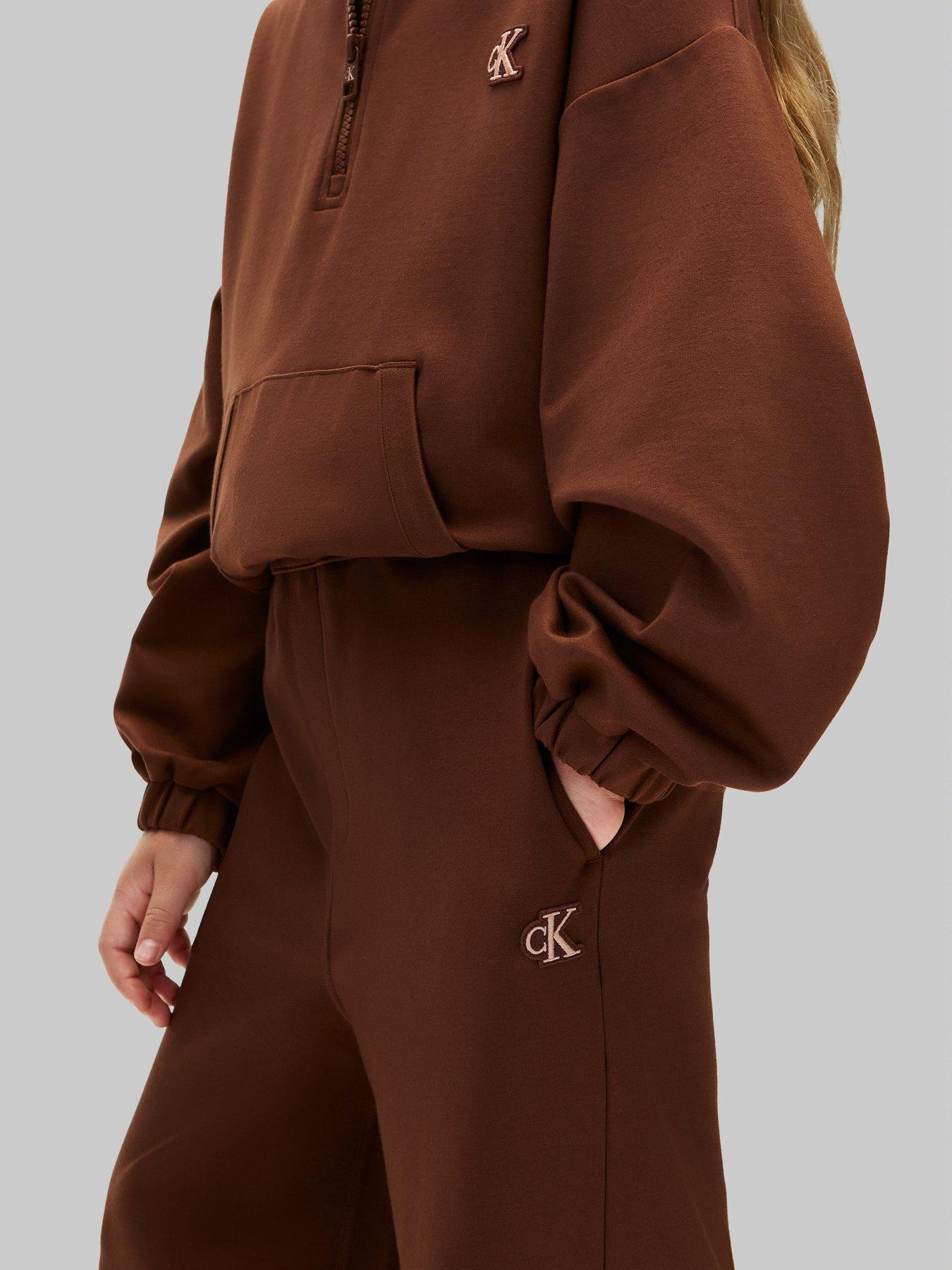 Image 5 of 6 of Calvin Klein Jeans Girls Punto Pant - Brown