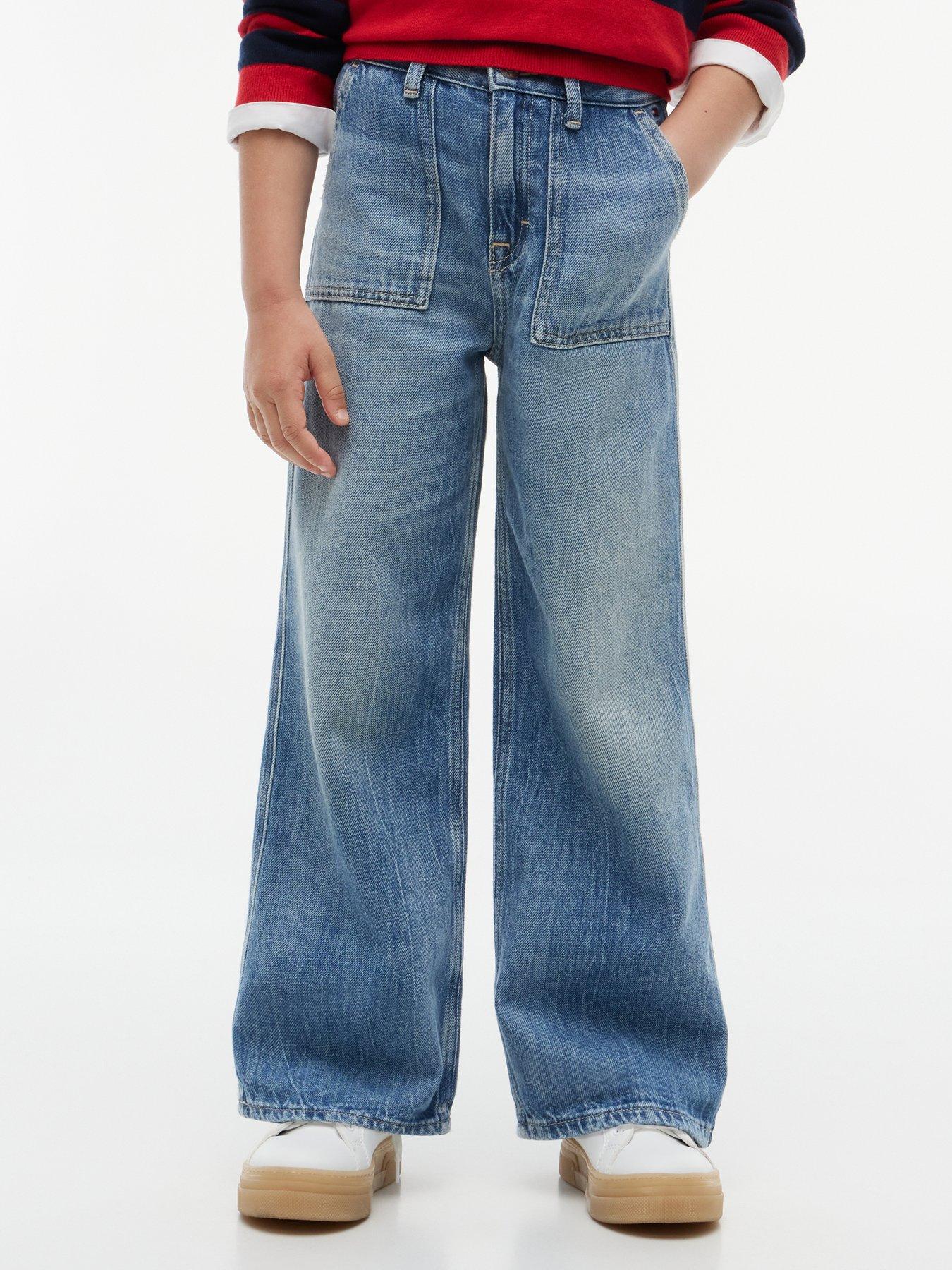 Tommy Hilfiger Girls Mabel Light Jeans - Blue