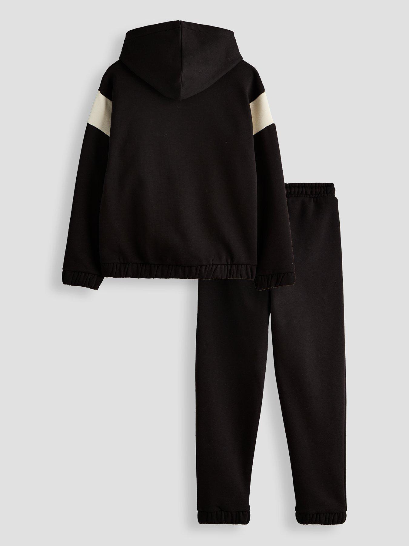 Image 2 of 5 of Calvin Klein Jeans Boys Ck Colourblock Hoodie Set - Black