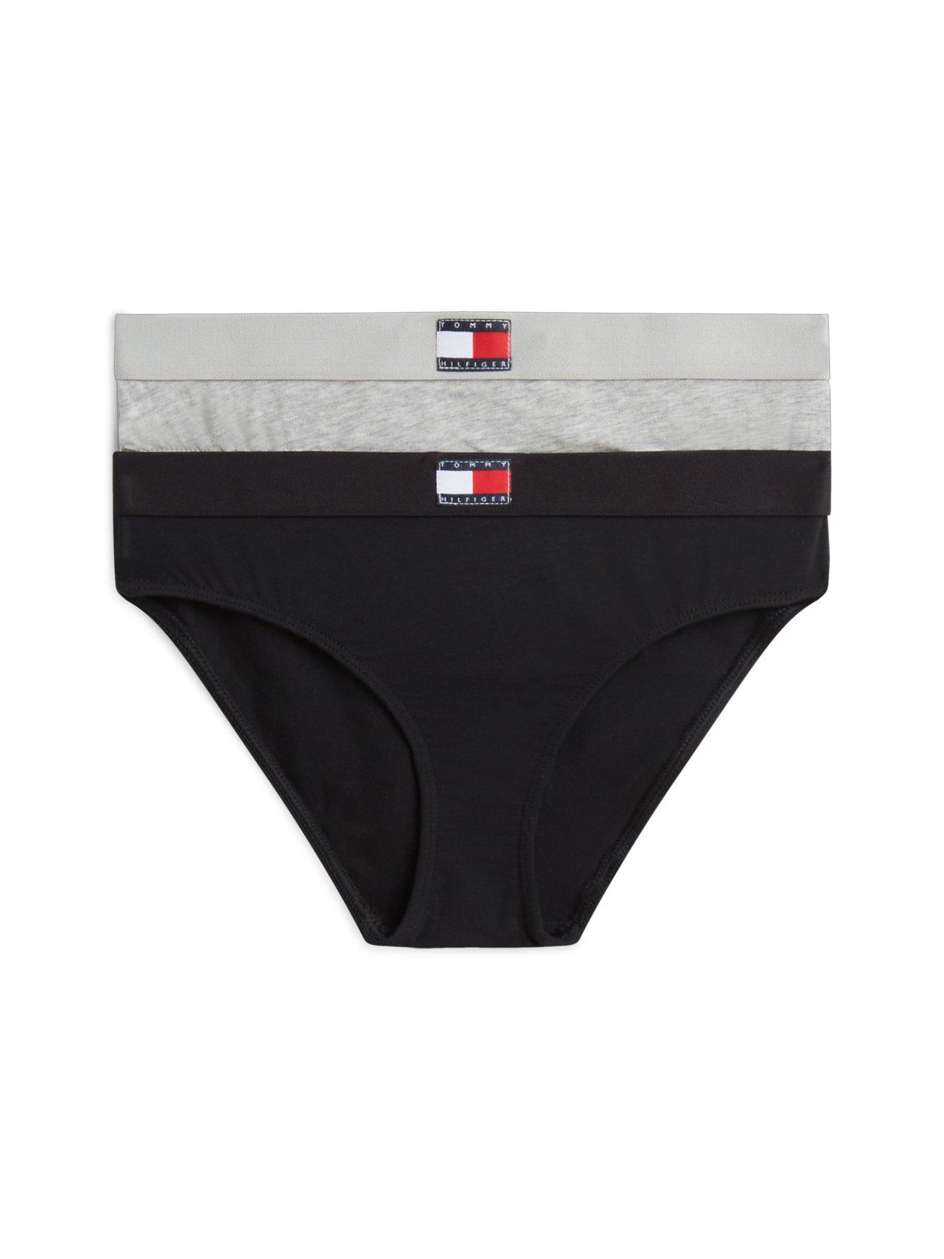 Tommy Hilfiger Girls 2 Pack Bikini Brief - Multi