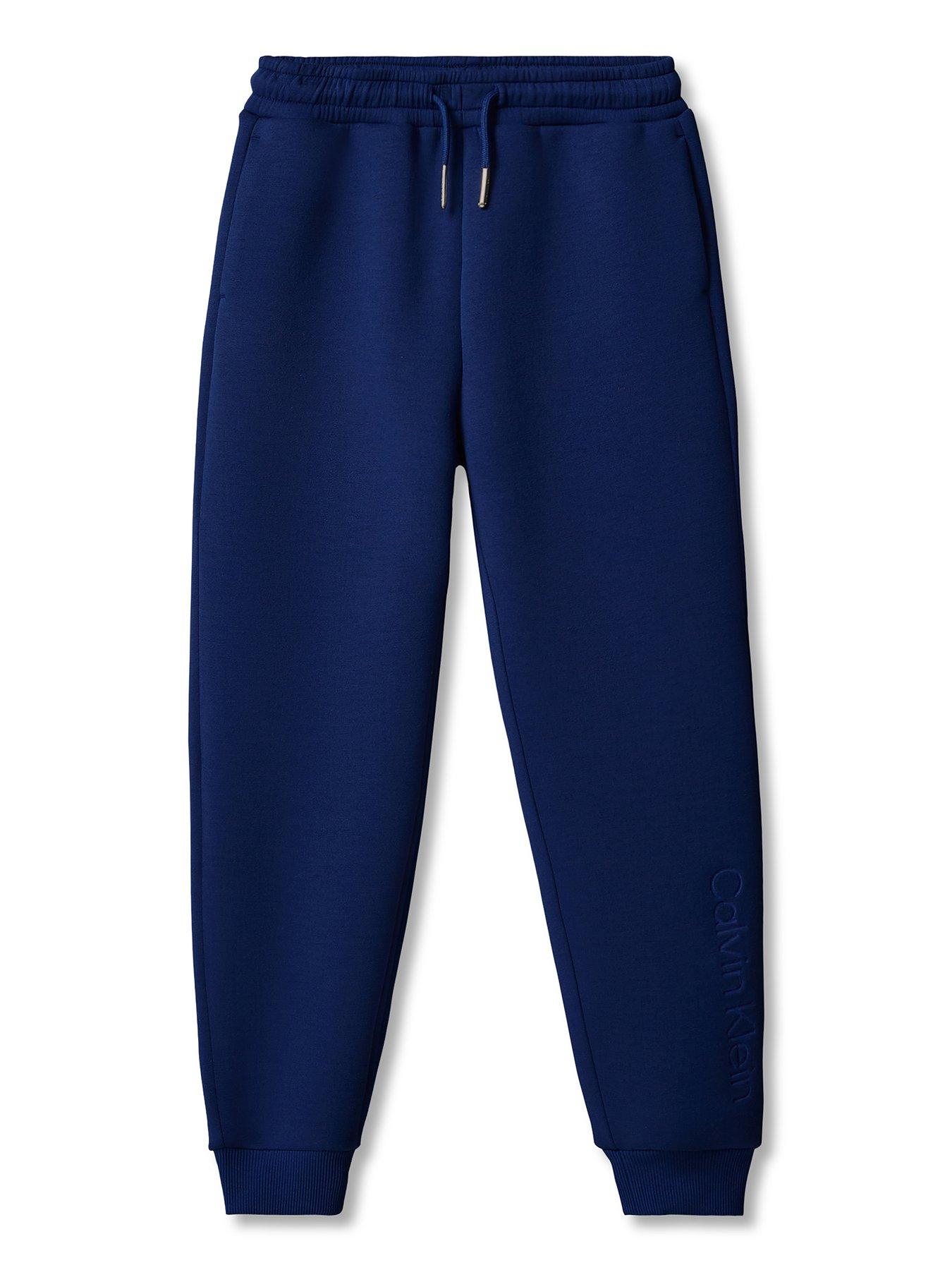 Image 1 of 1 of Calvin Klein Jeans Boys Ck Scuba Sweatpant - Blue