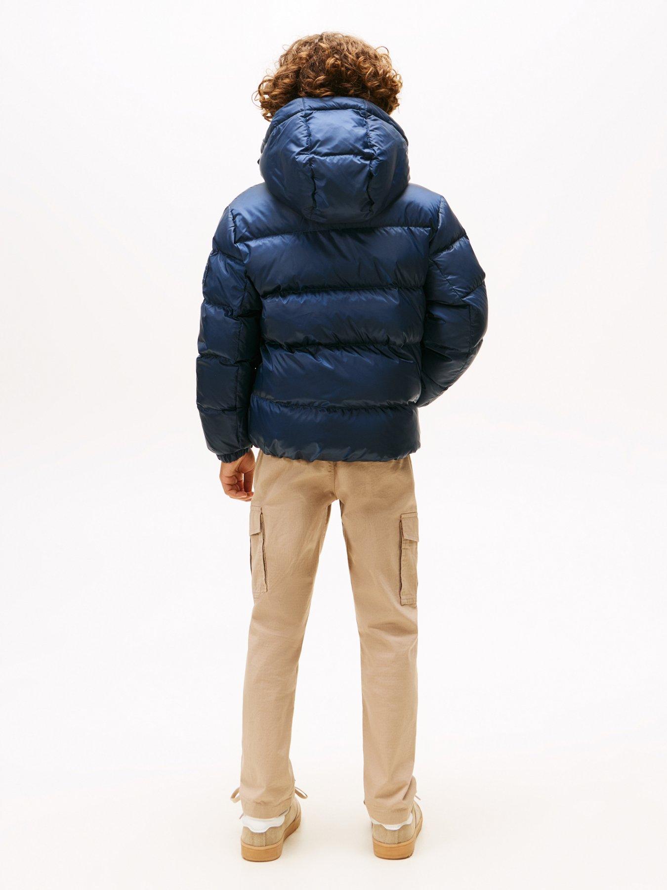 Image 2 of 5 of Tommy Hilfiger Boys Essential Puffer Jacket - Dark Blue