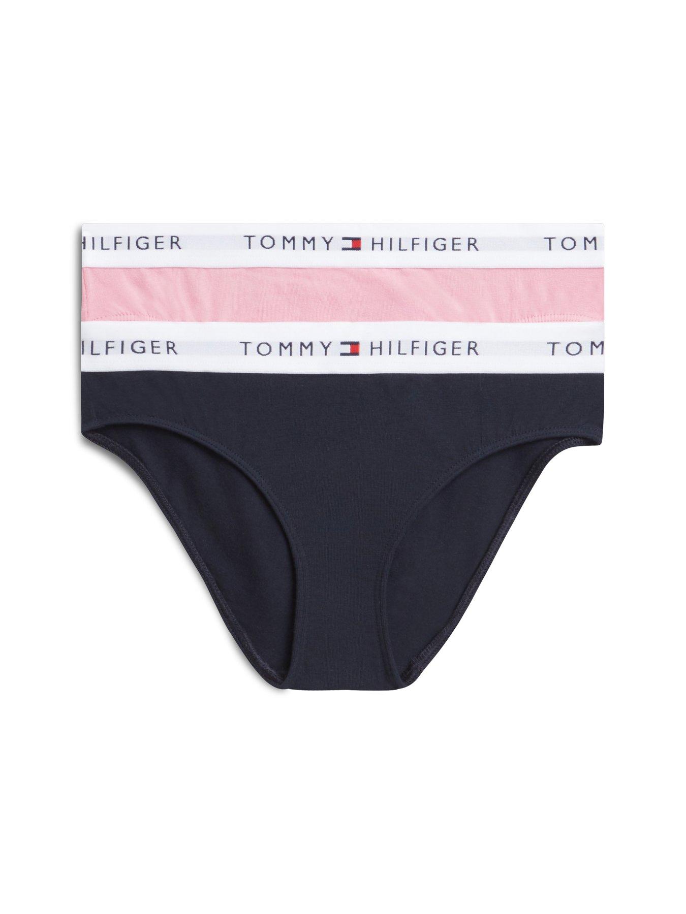Tommy Hilfiger Girls 2 Pack Bikini Brief - Multi