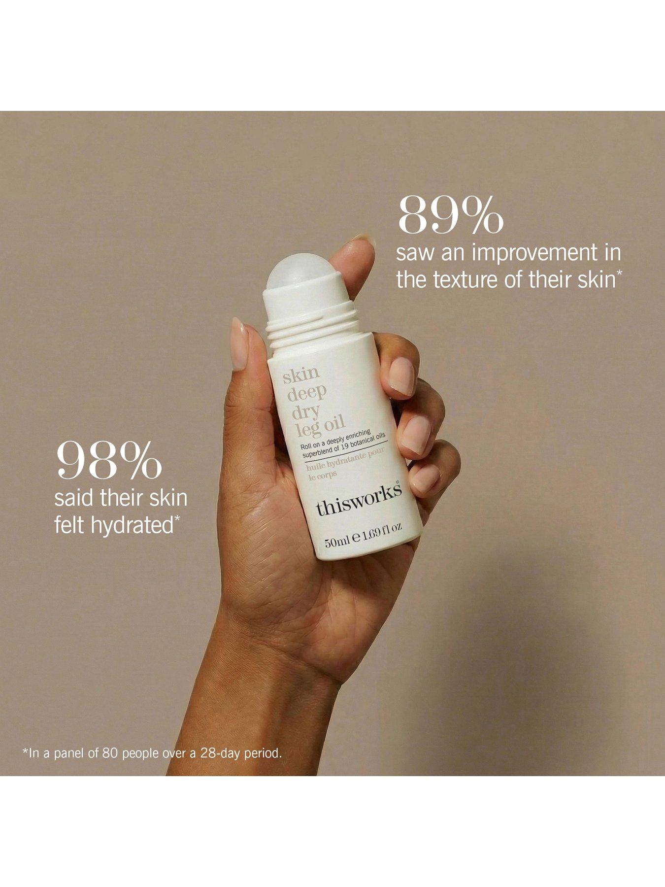 Image 4 of 7 of THIS WORKS Skin Deep Dry Leg Oil 50ml Roller